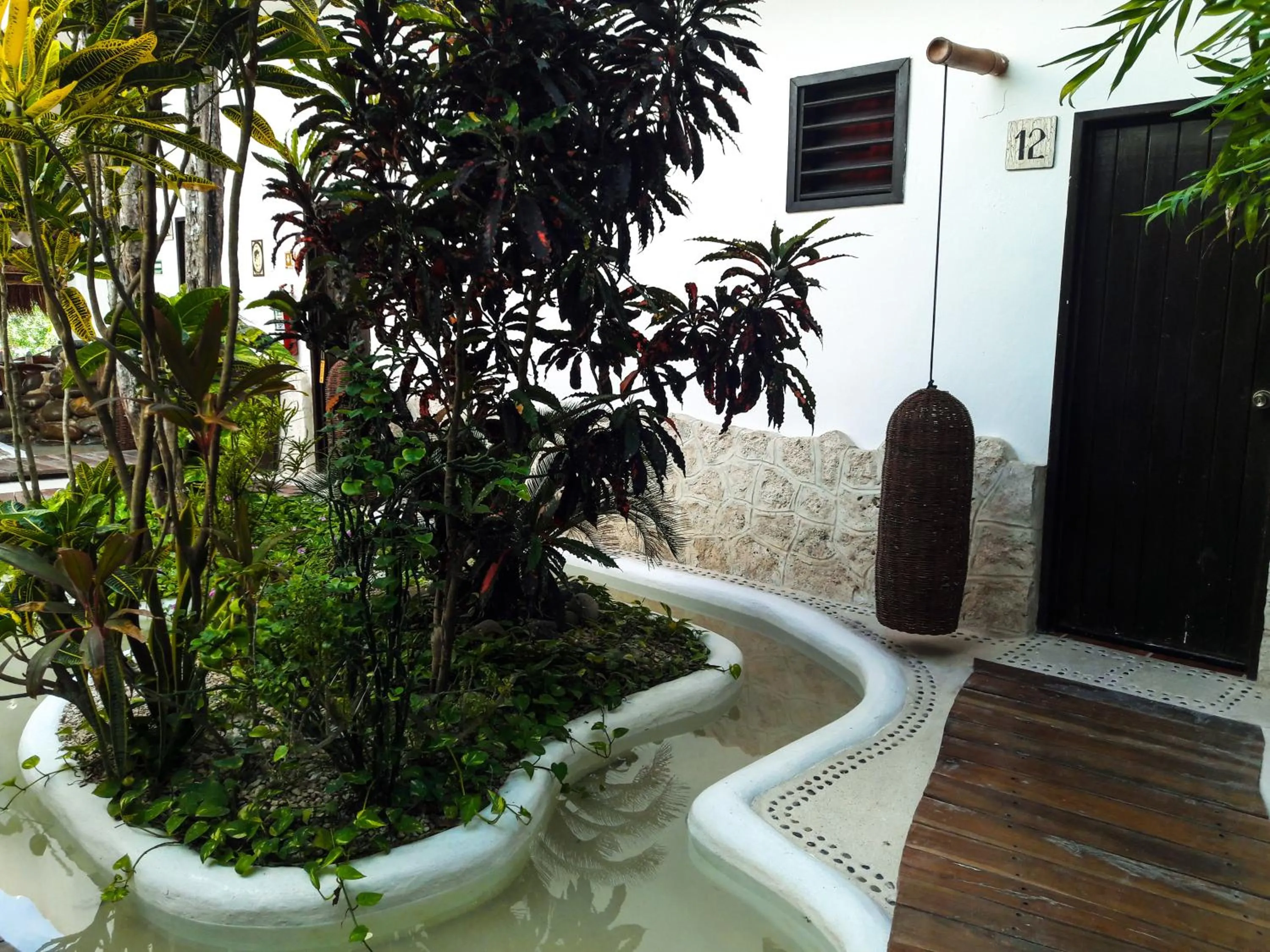 Decorative detail in 40 Cañones