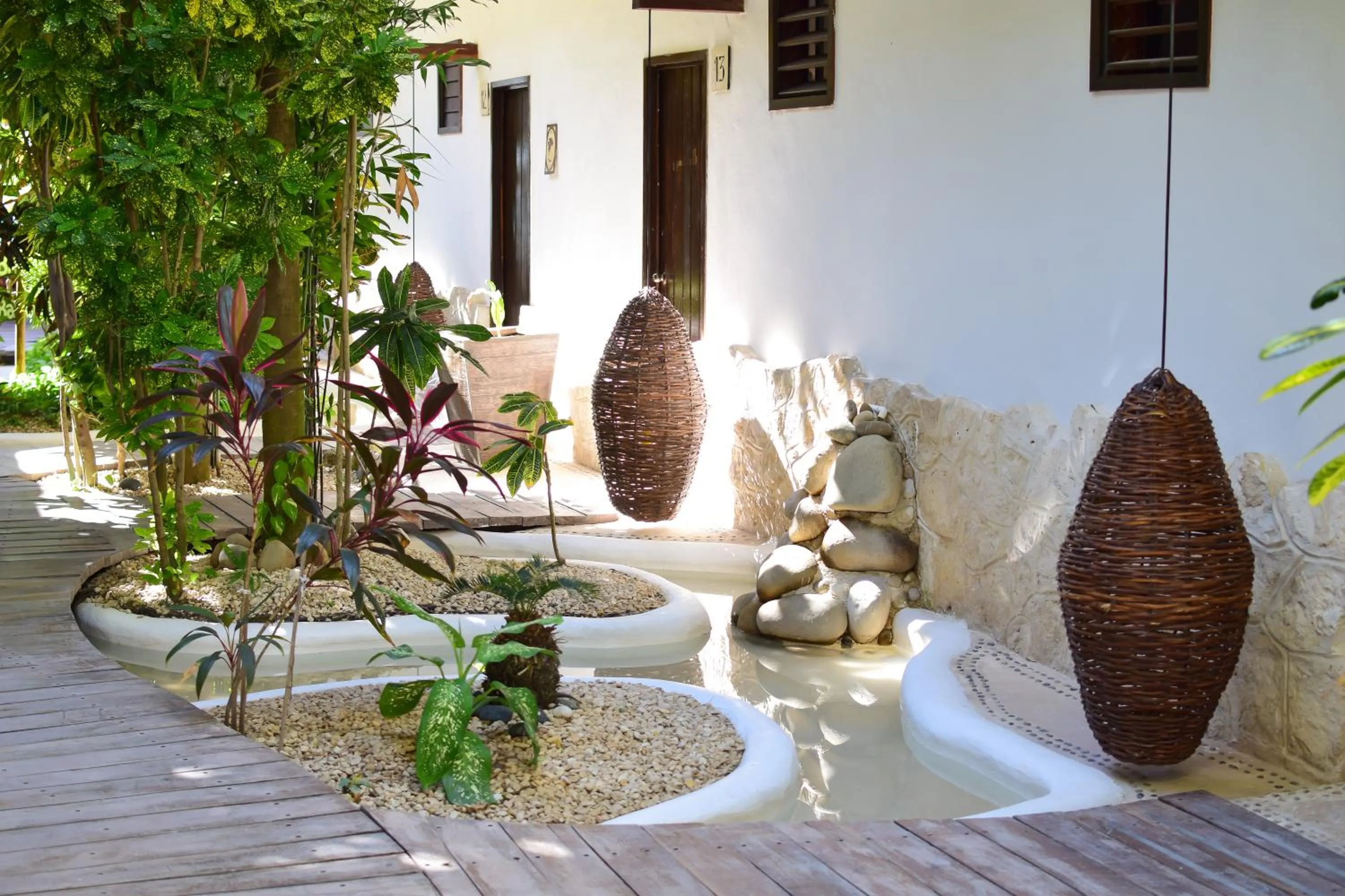 Area and facilities in 40 Cañones