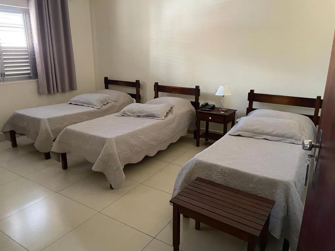 Bed in Hotel Carajás