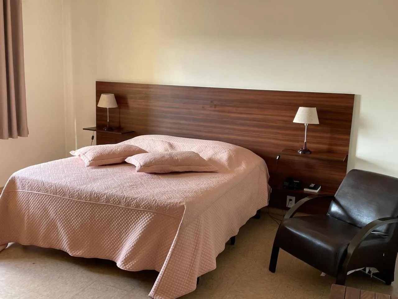 Bed in Hotel Carajás