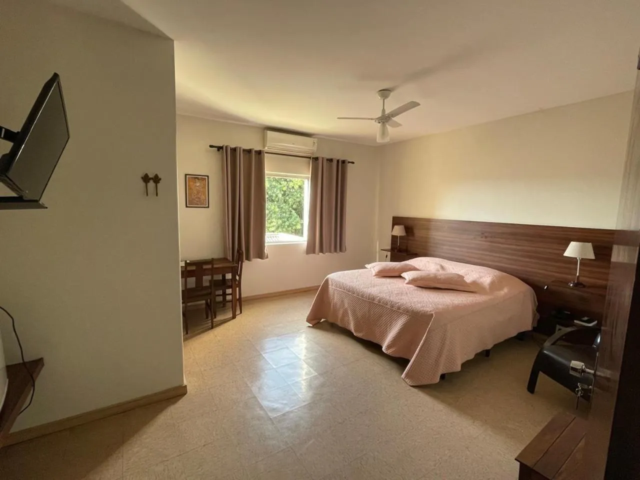 Bed in Hotel Carajás