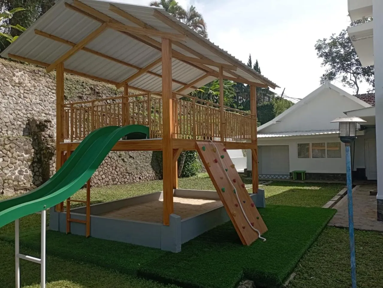 Children play ground in Surya Hotel & Cottages Prigen