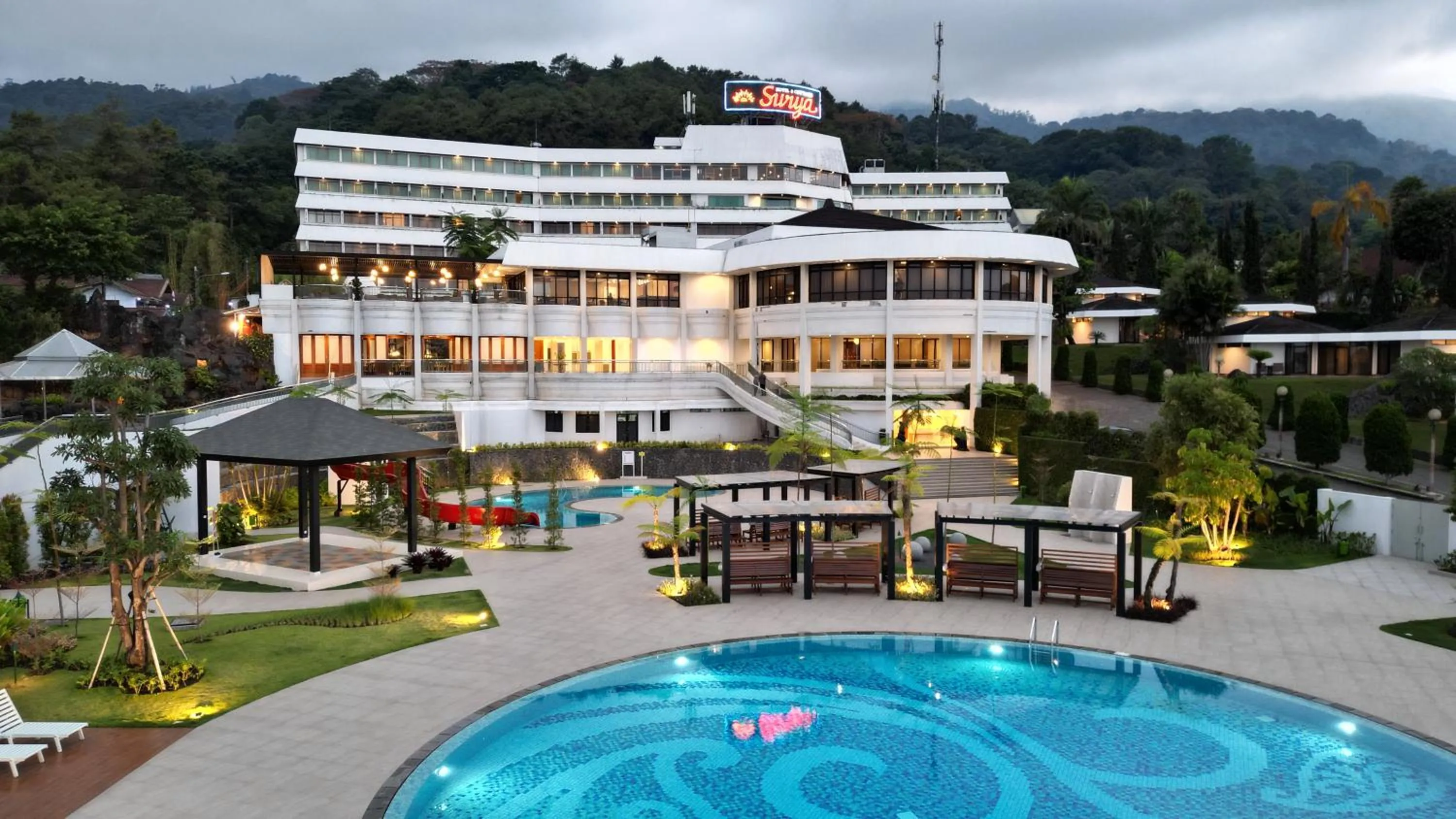 Property building in Surya Hotel & Cottages Prigen