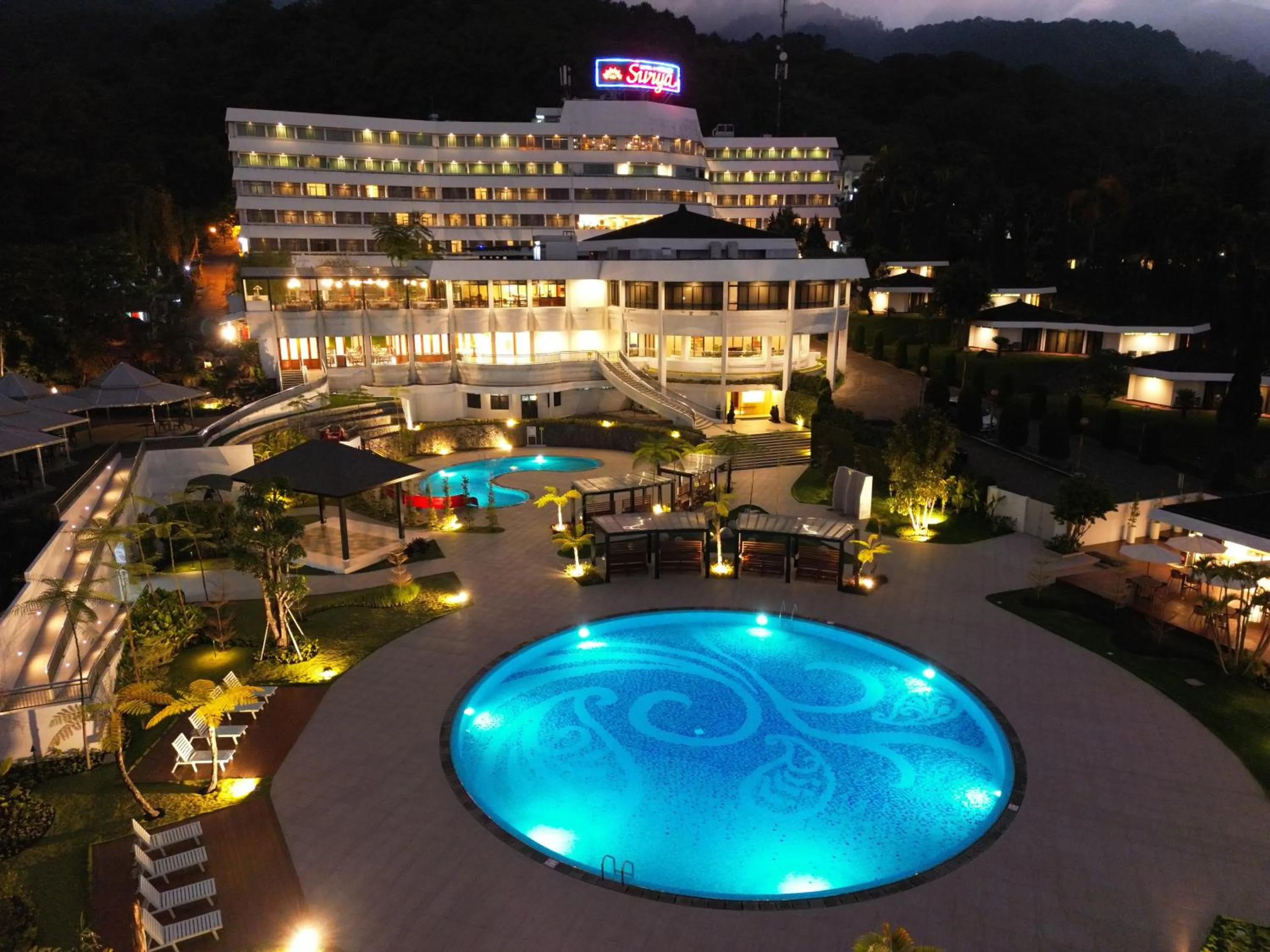 Property building in Surya Hotel & Cottages Prigen