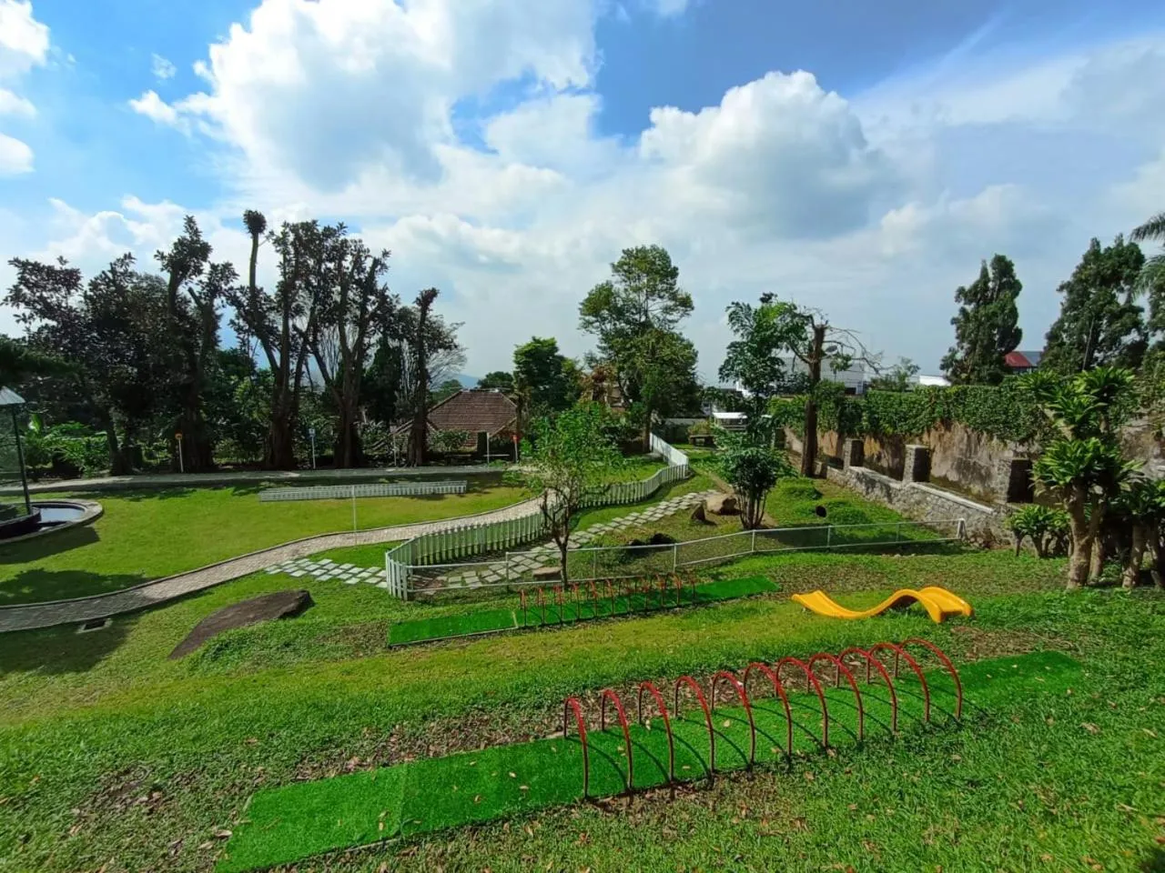 Children play ground in Surya Hotel & Cottages Prigen