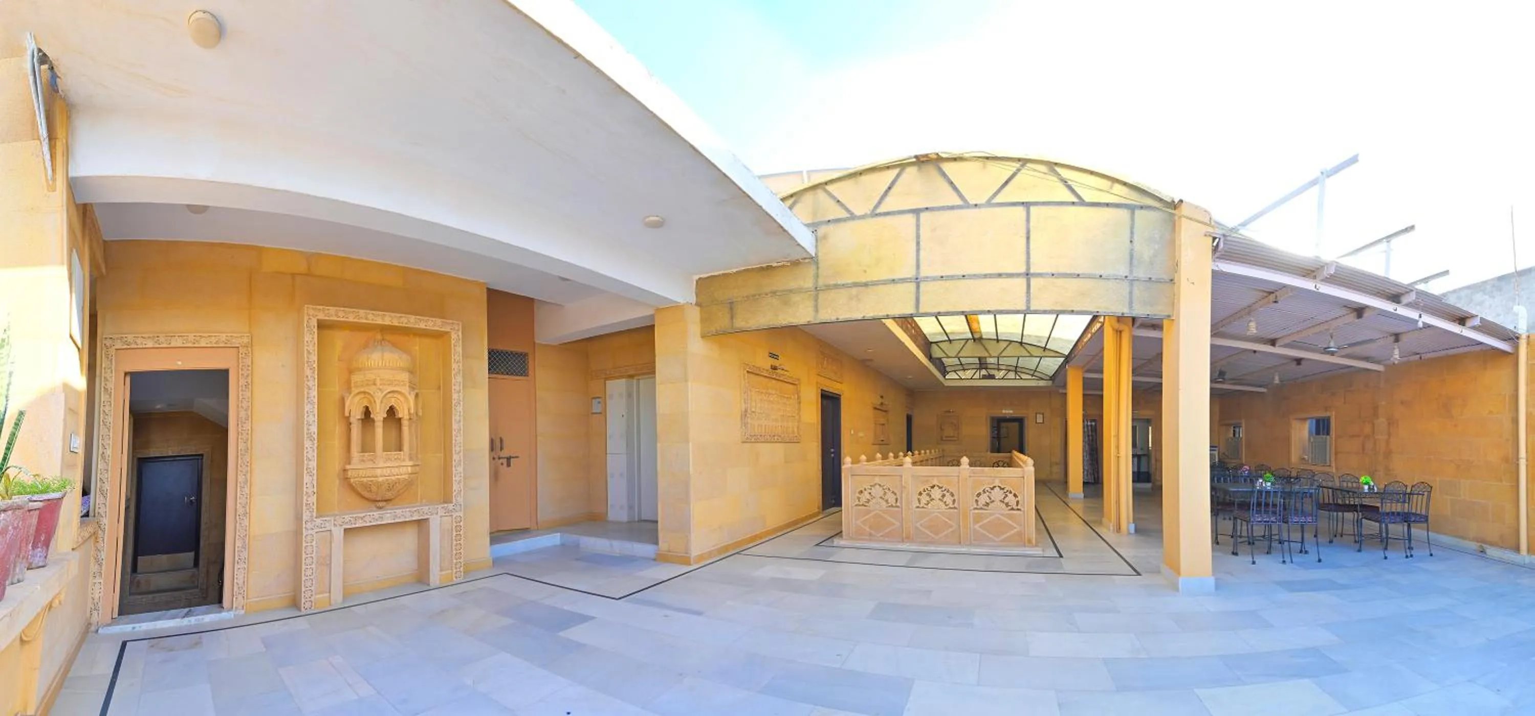 Property building in Hotel Sky Plaza - Best ever view of Jaisalmer Fort