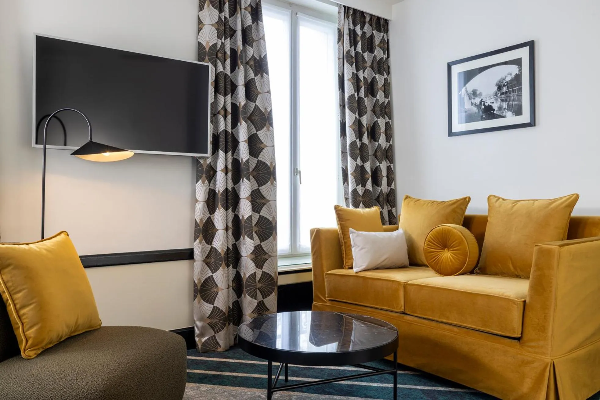 Living room in Hôtel Aiglon