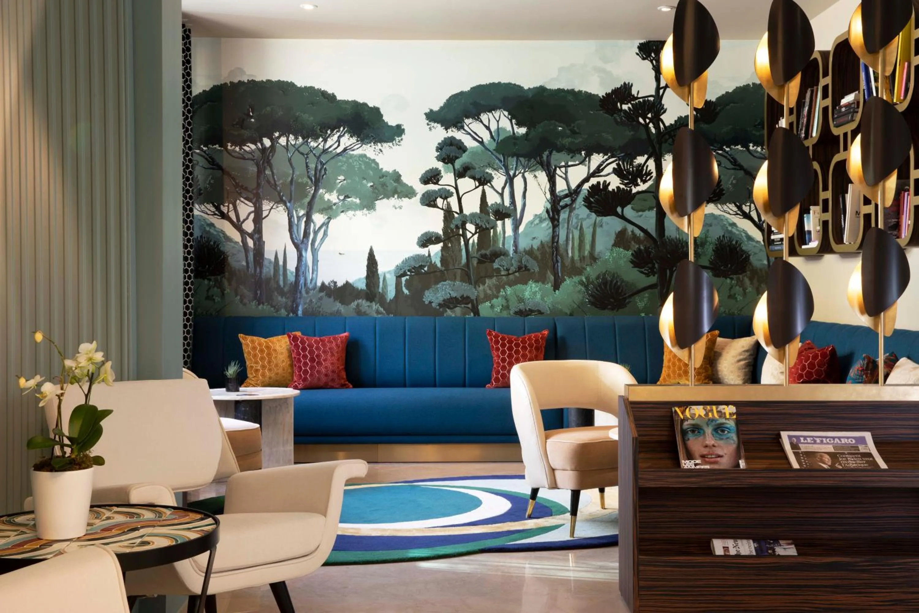 Living room in Hôtel Aiglon