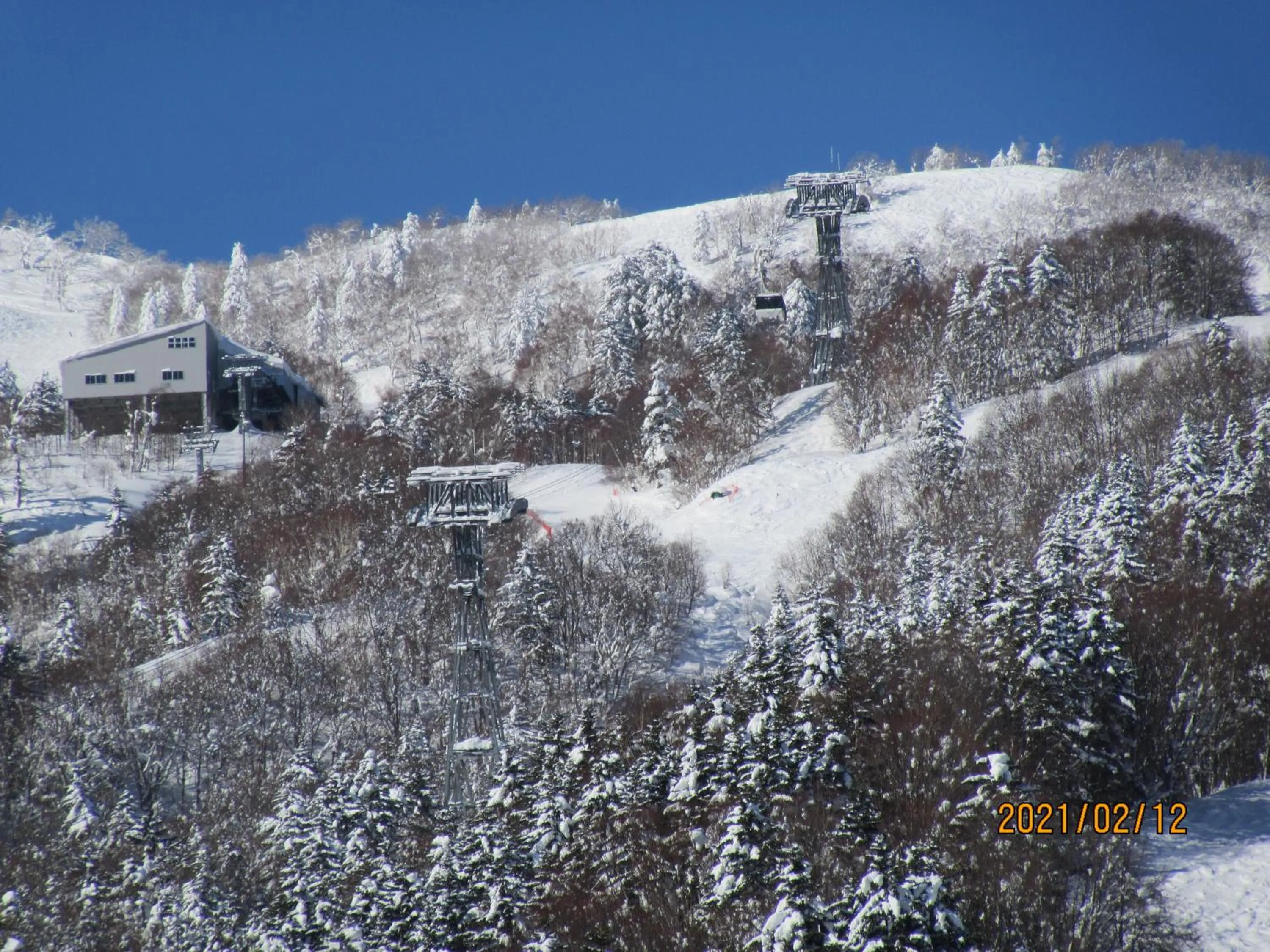 Mountain view in Minshuku Mutsukari