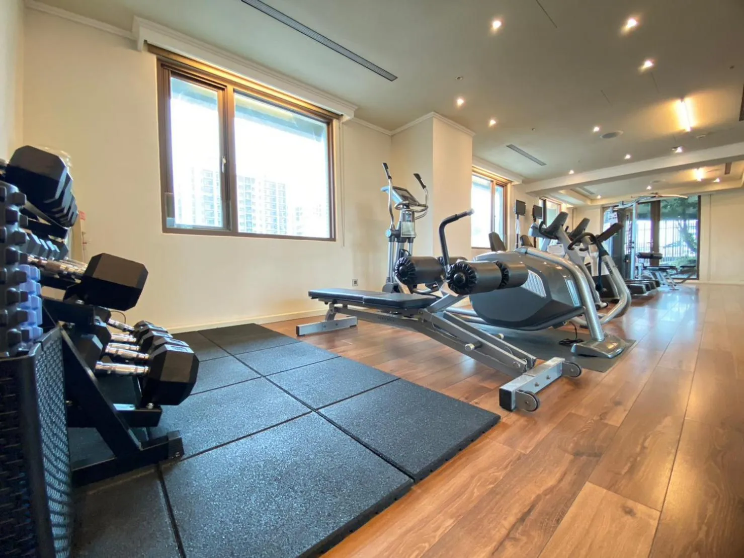 Fitness centre/facilities in Taichung Harbor Hotel
