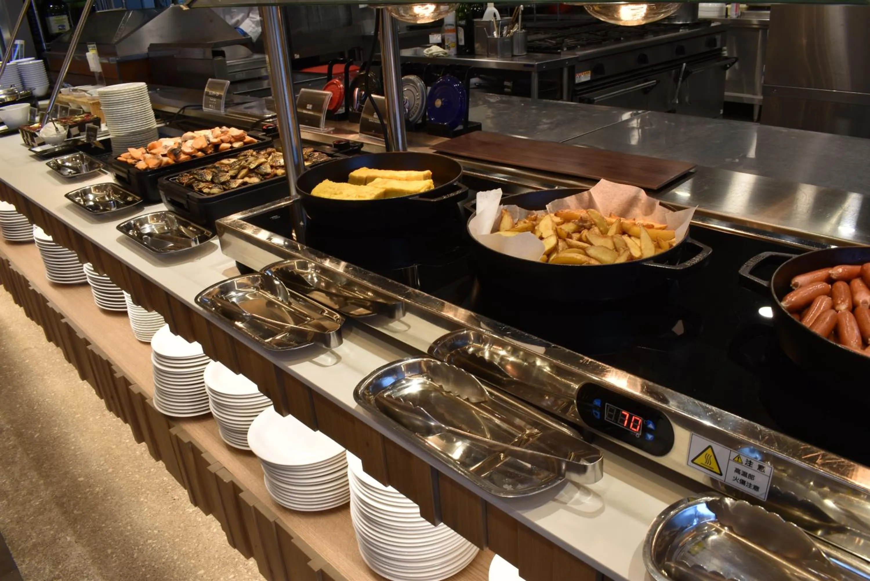 Breakfast in Biei Shirogane Onsen Hotel Park Hills