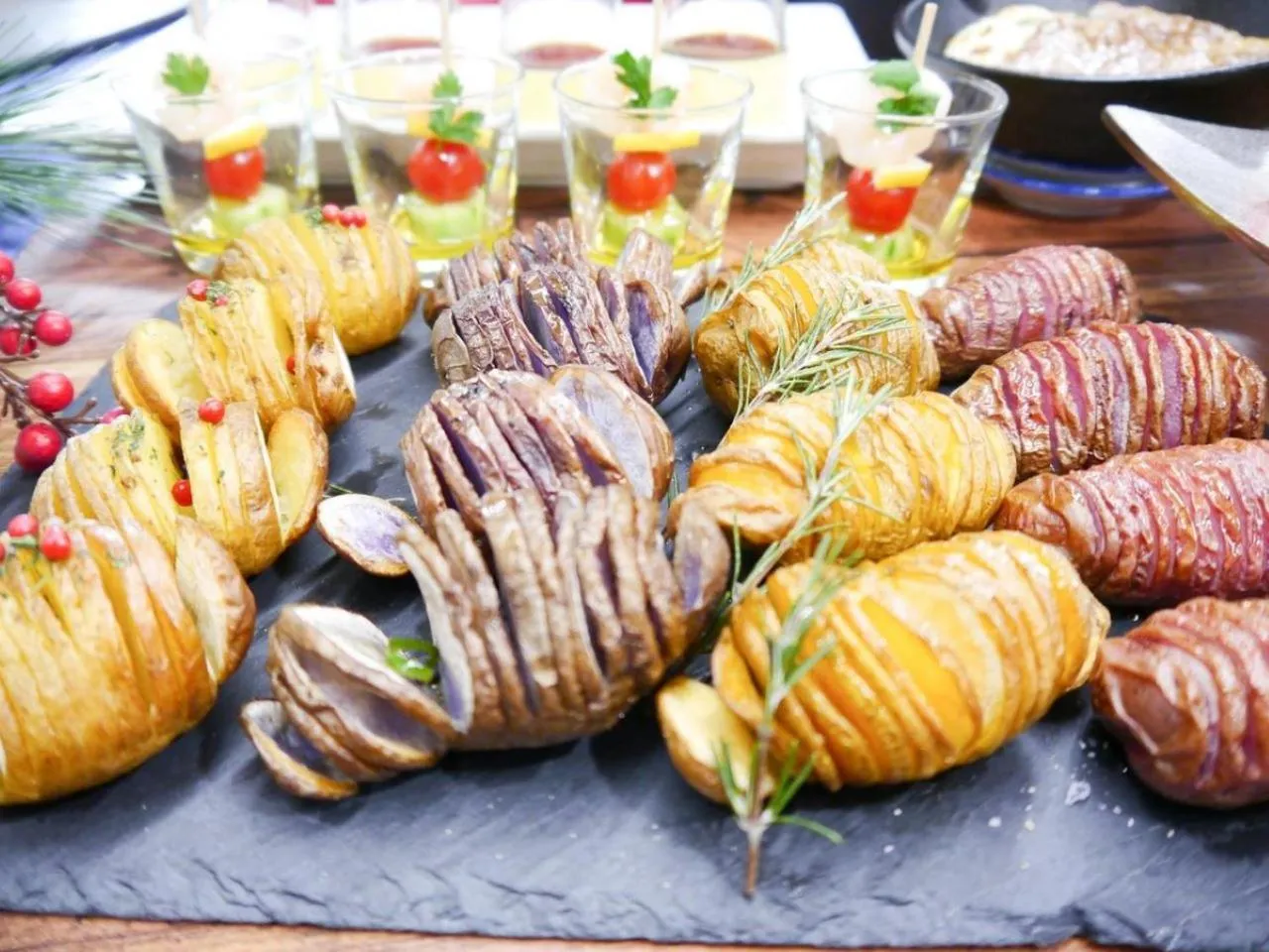 Dinner in Biei Shirogane Onsen Hotel Park Hills