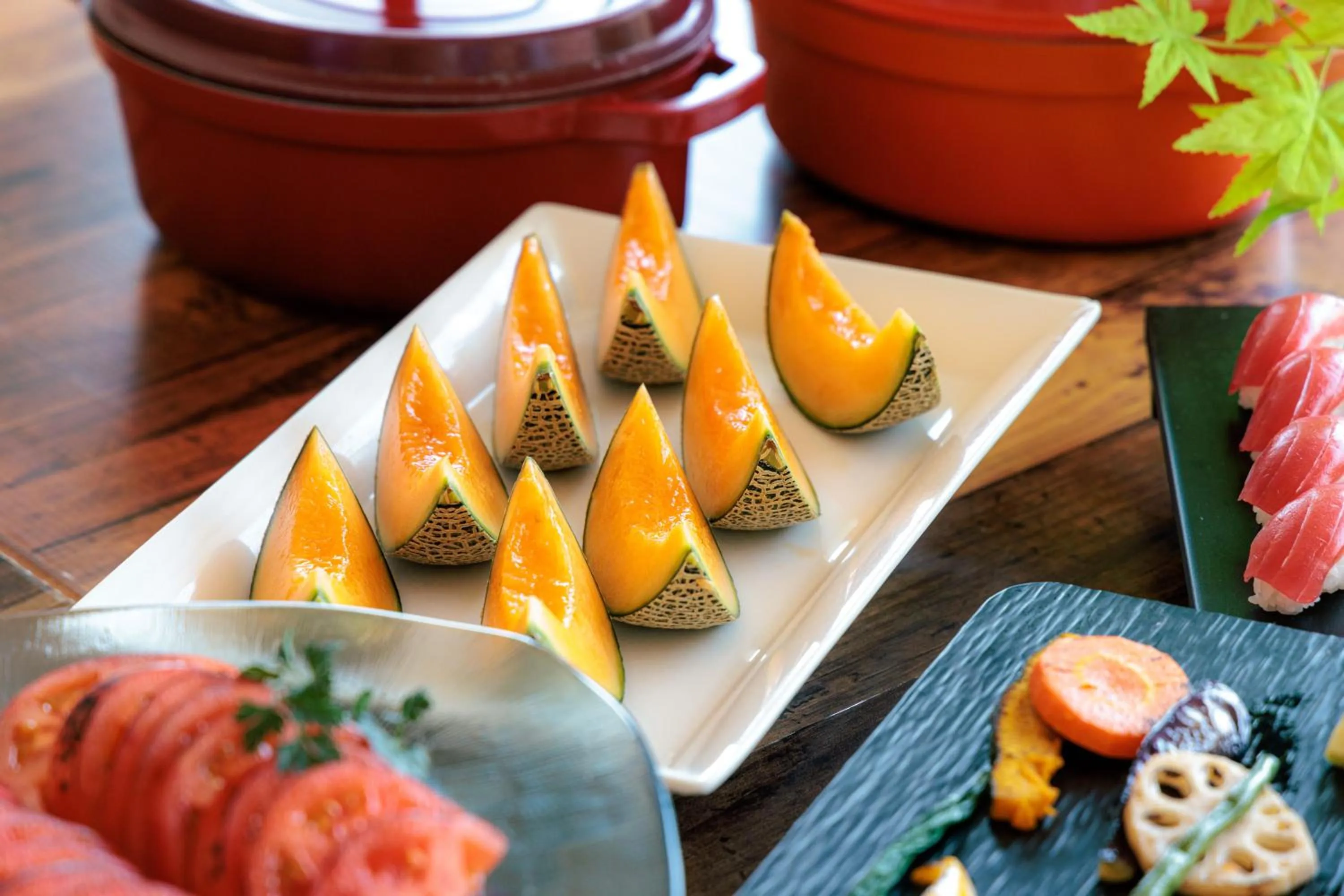 Dinner in Biei Shirogane Onsen Hotel Park Hills