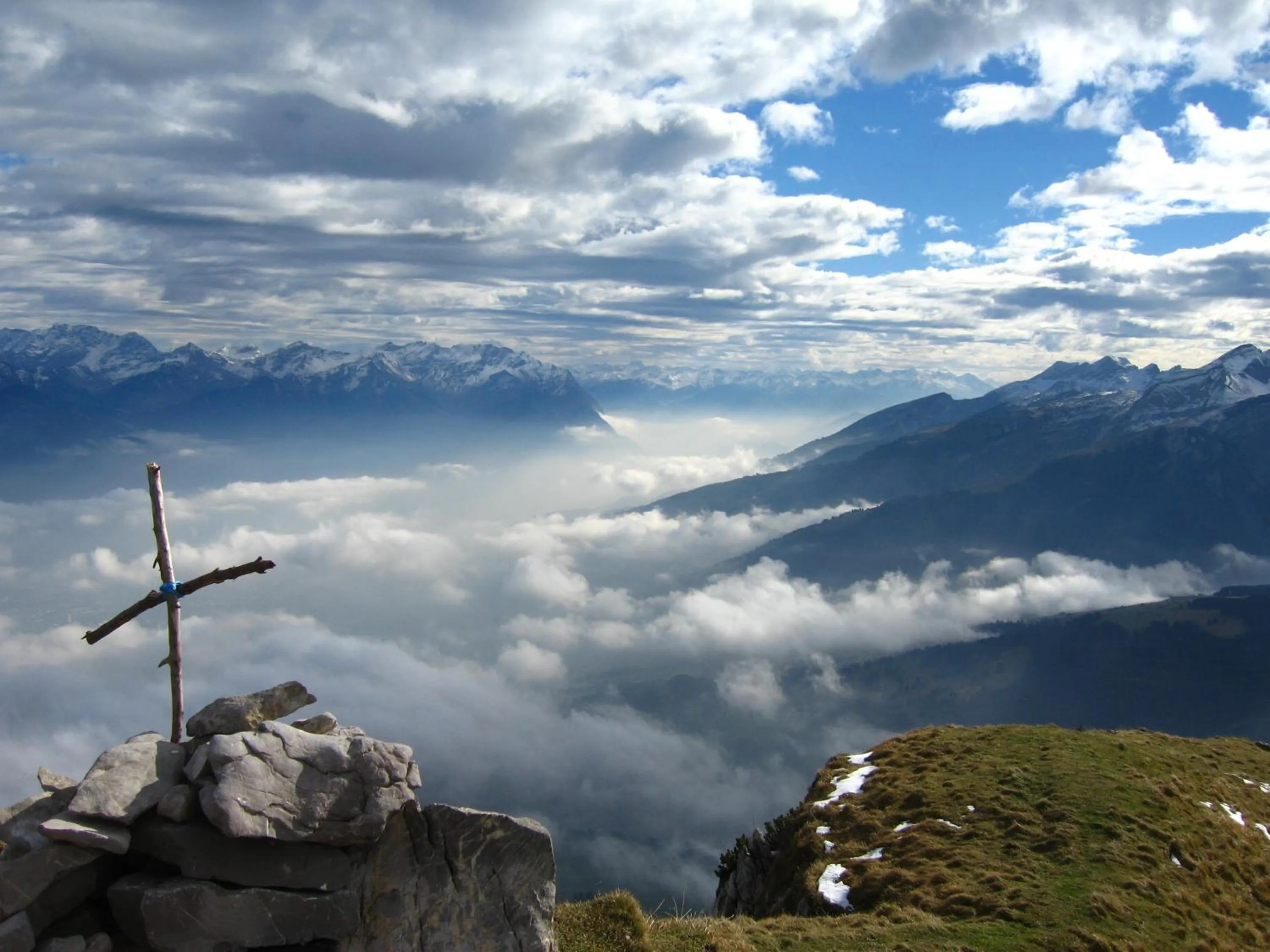 Bird's eye view in Zimmer & z'Morgä Schönenboden