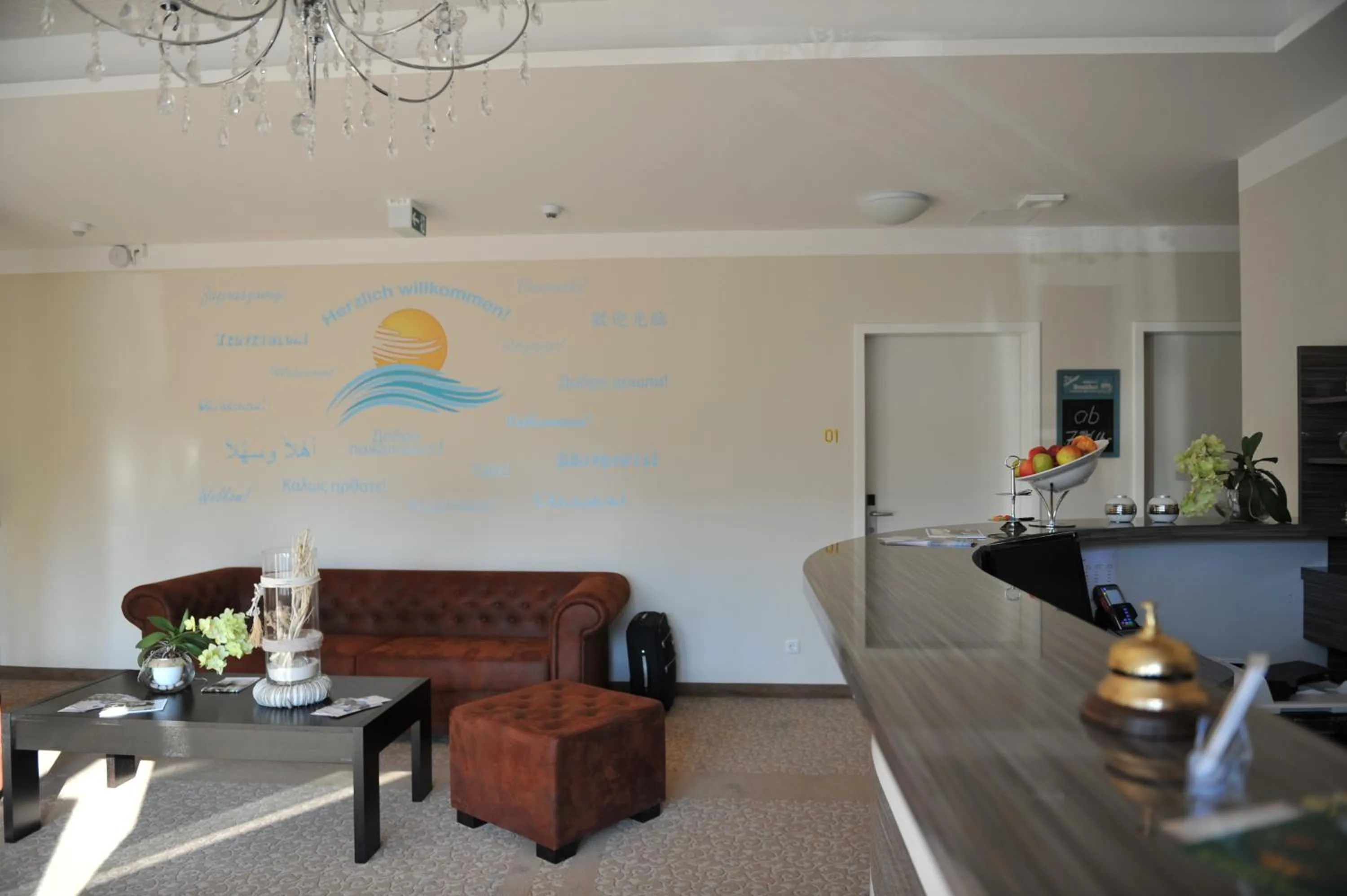 Lobby or reception in Ostseehotel Boltenhagen