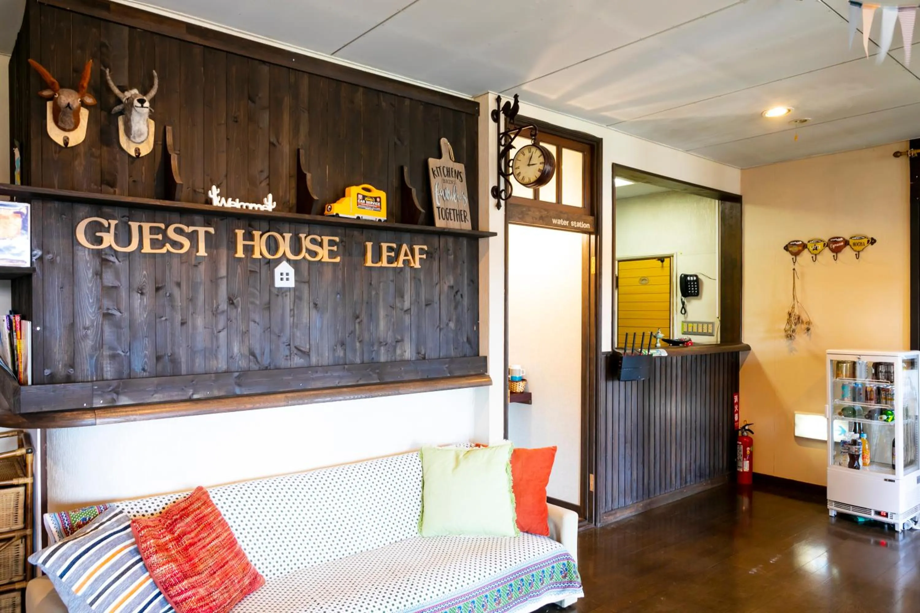 Area and facilities in Guesthouse leaf