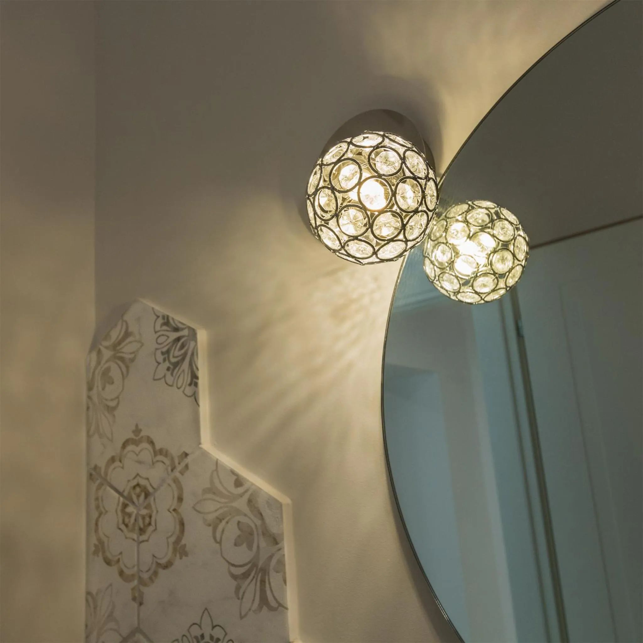 Decorative detail in Calafatari B&B