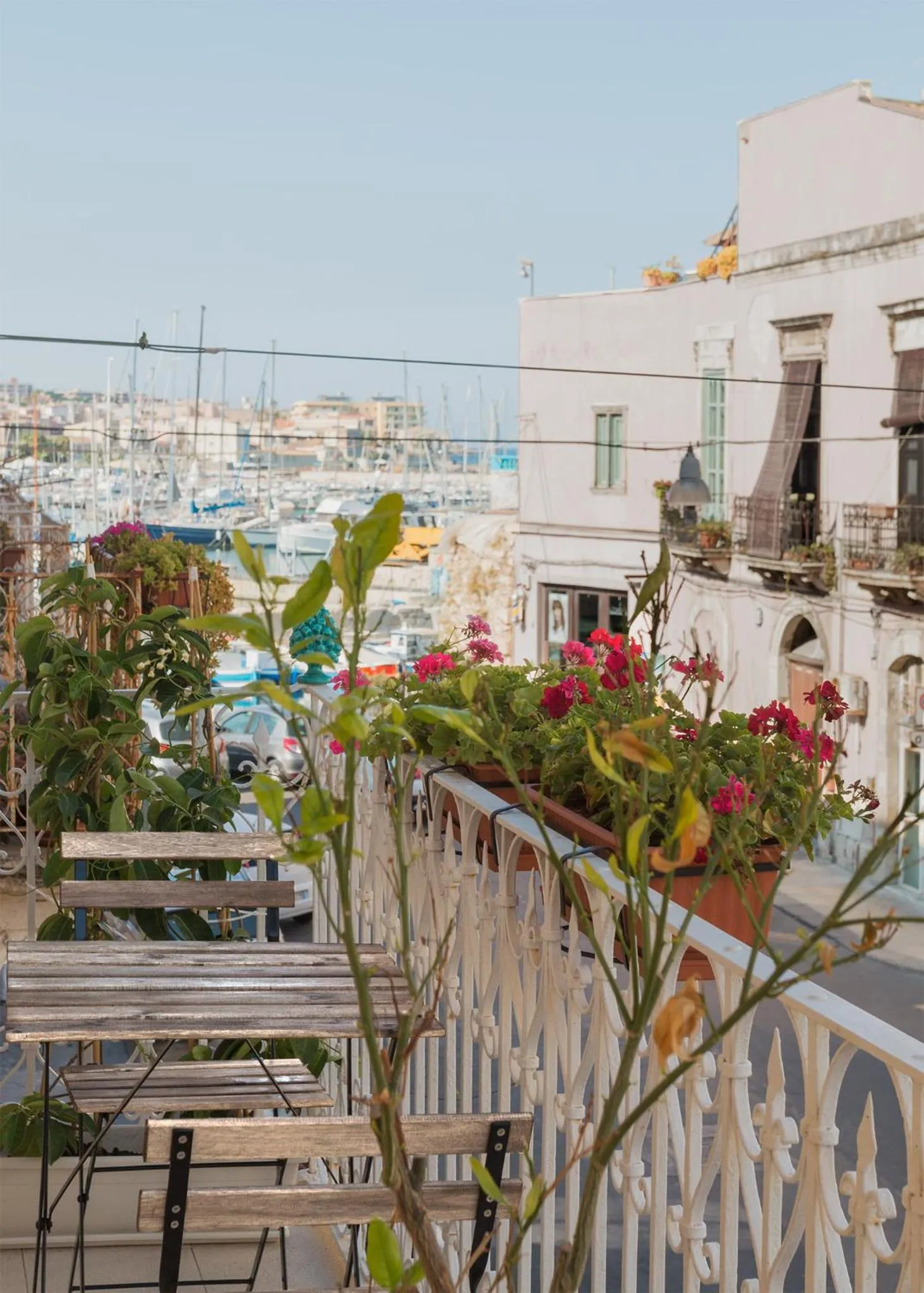 Balcony/Terrace in Calafatari B&B