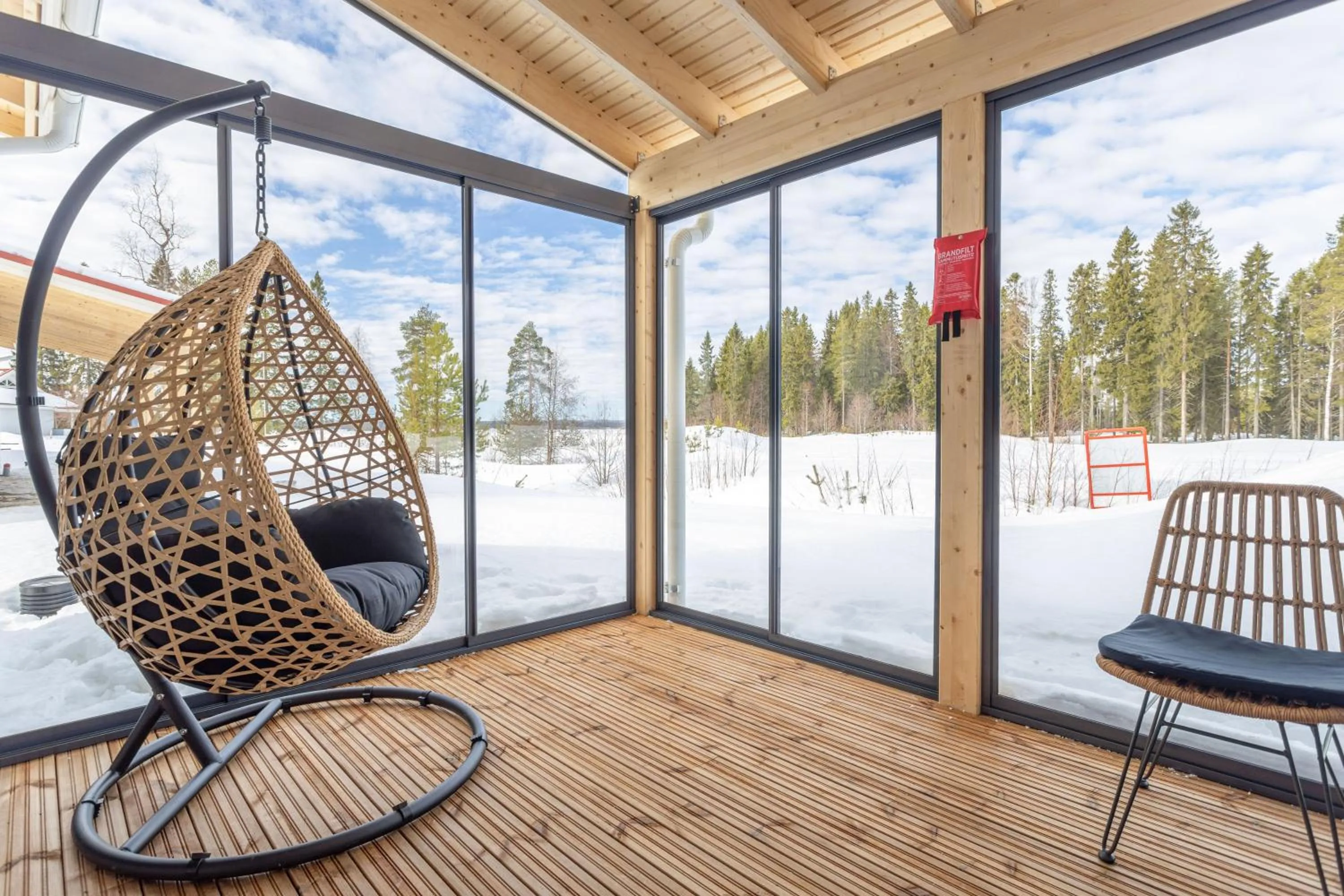 Balcony/Terrace in Holiday Club Katinkulta Superior Apartments