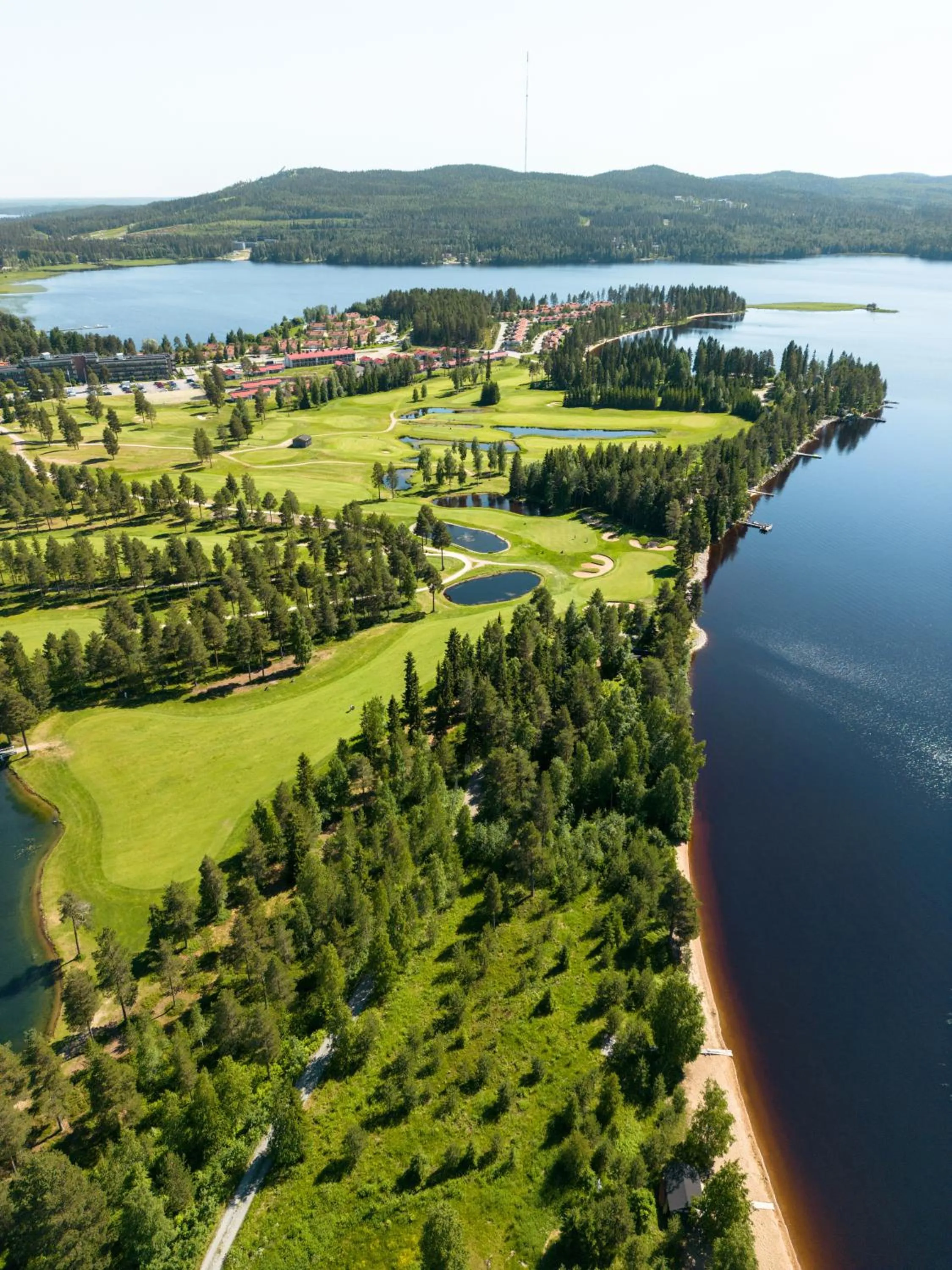 Bird's eye view in Holiday Club Katinkulta Superior Apartments