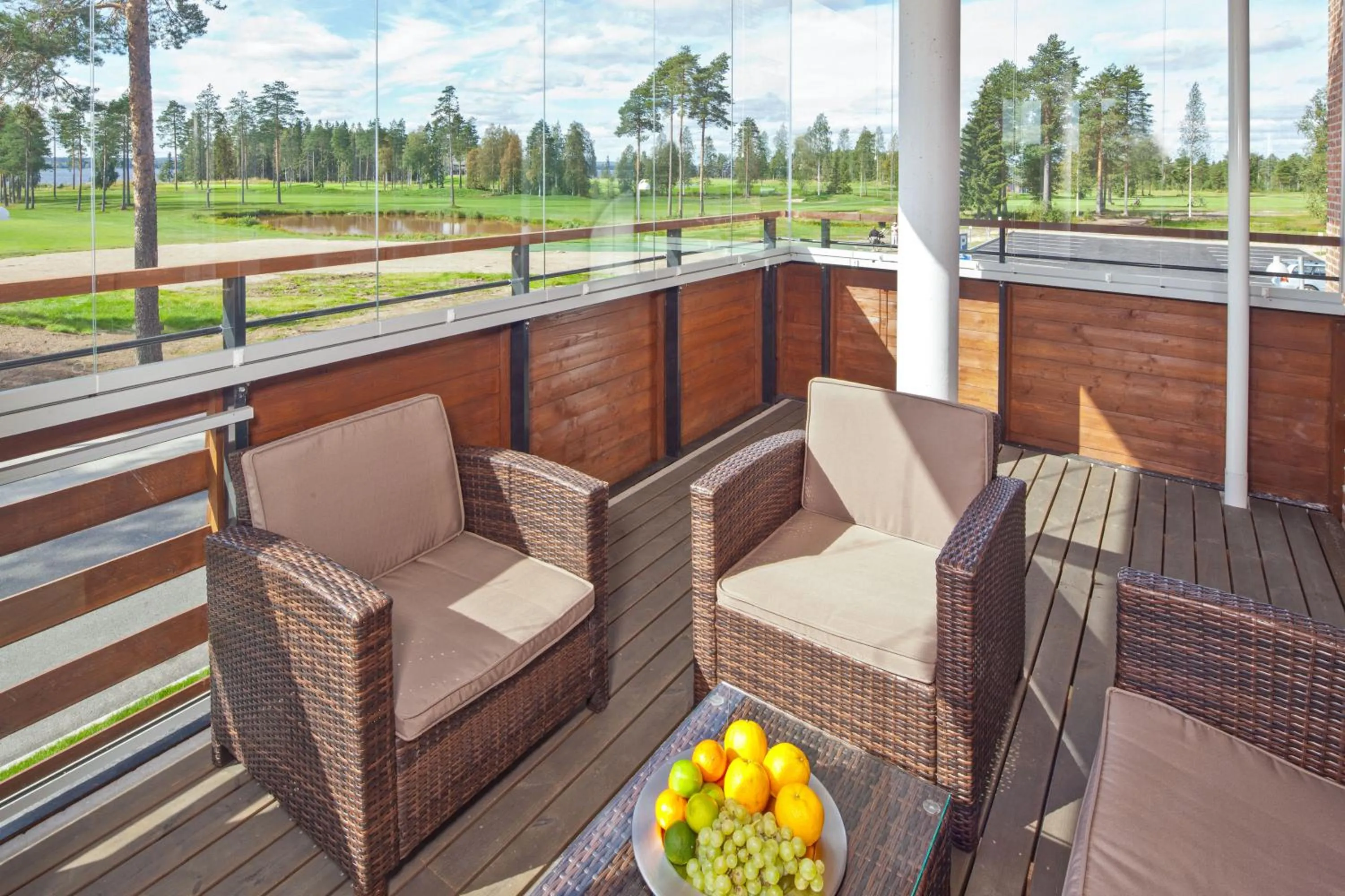 Balcony/Terrace in Holiday Club Katinkulta Superior Apartments