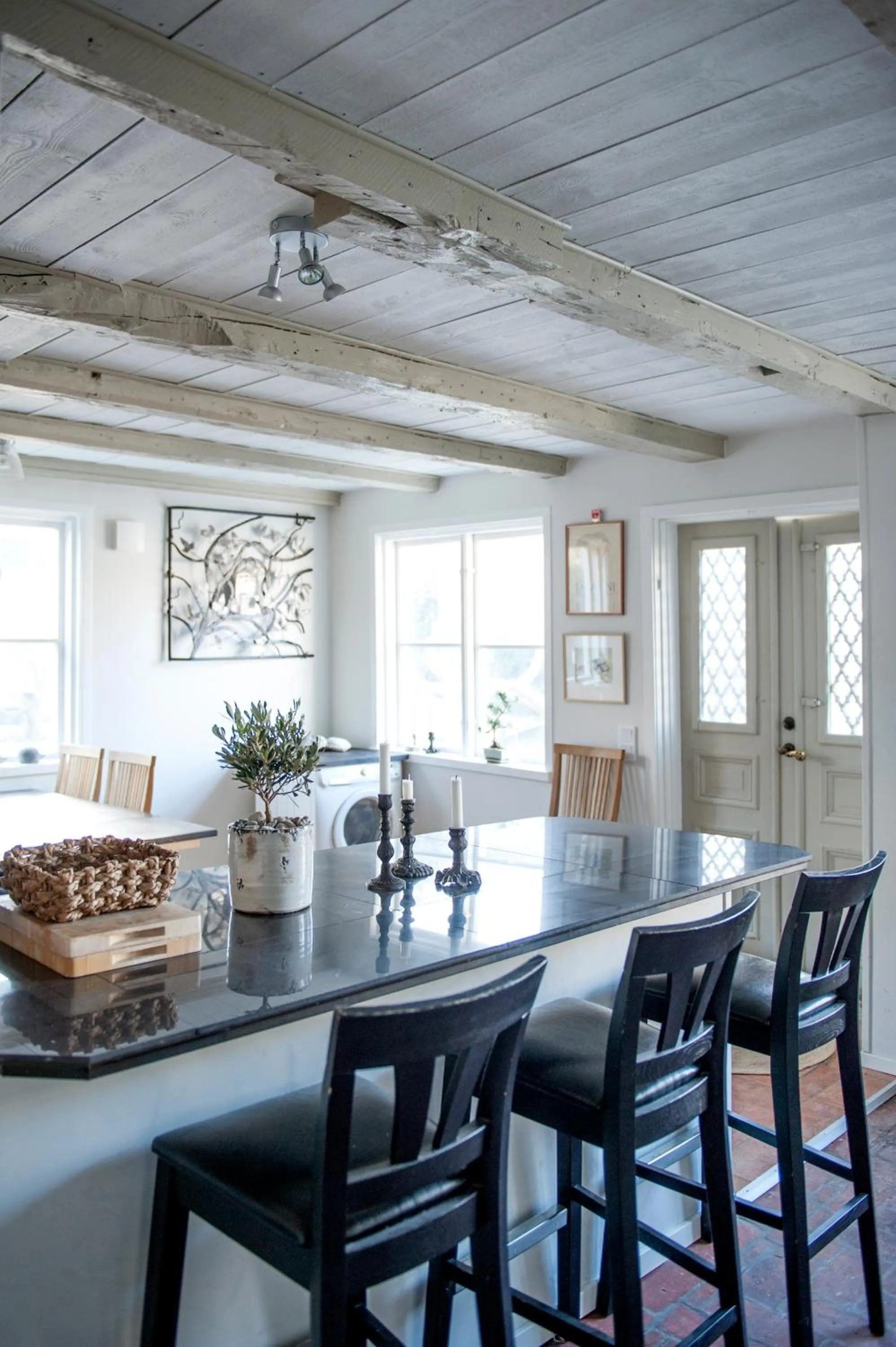 Kitchen or kitchenette in Mullbärsgårdens Bed and Breakfast