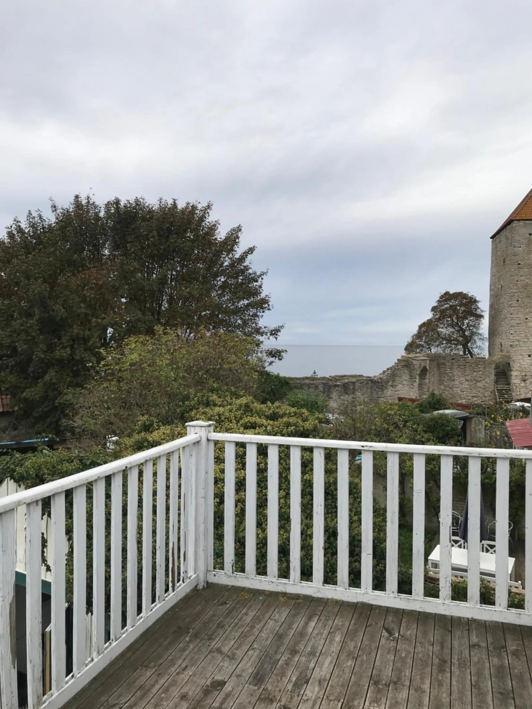 Balcony/Terrace in Mullbärsgårdens Bed and Breakfast
