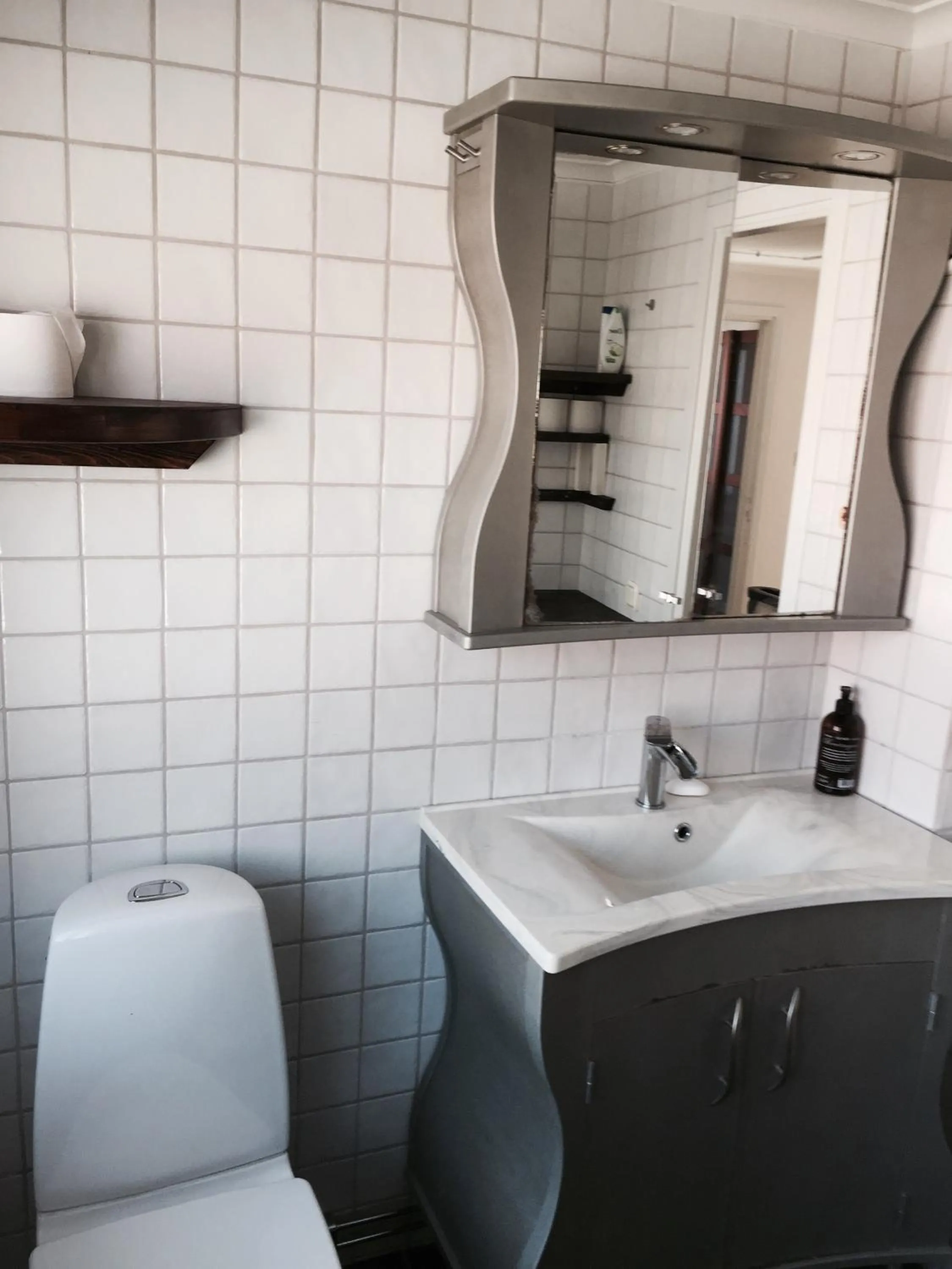 Bathroom in Mullbärsgårdens Bed and Breakfast