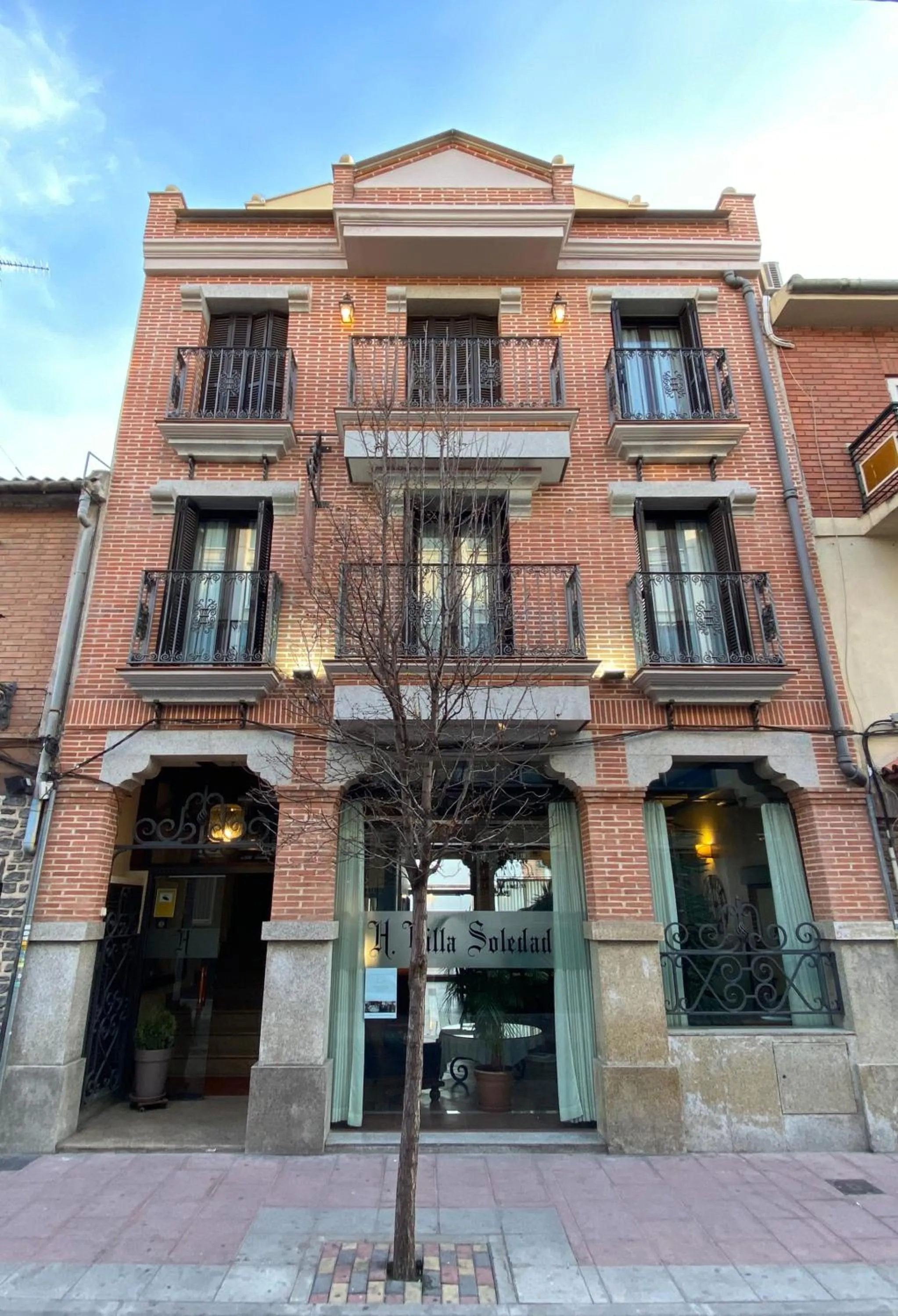 Facade/entrance in Villa Soledad