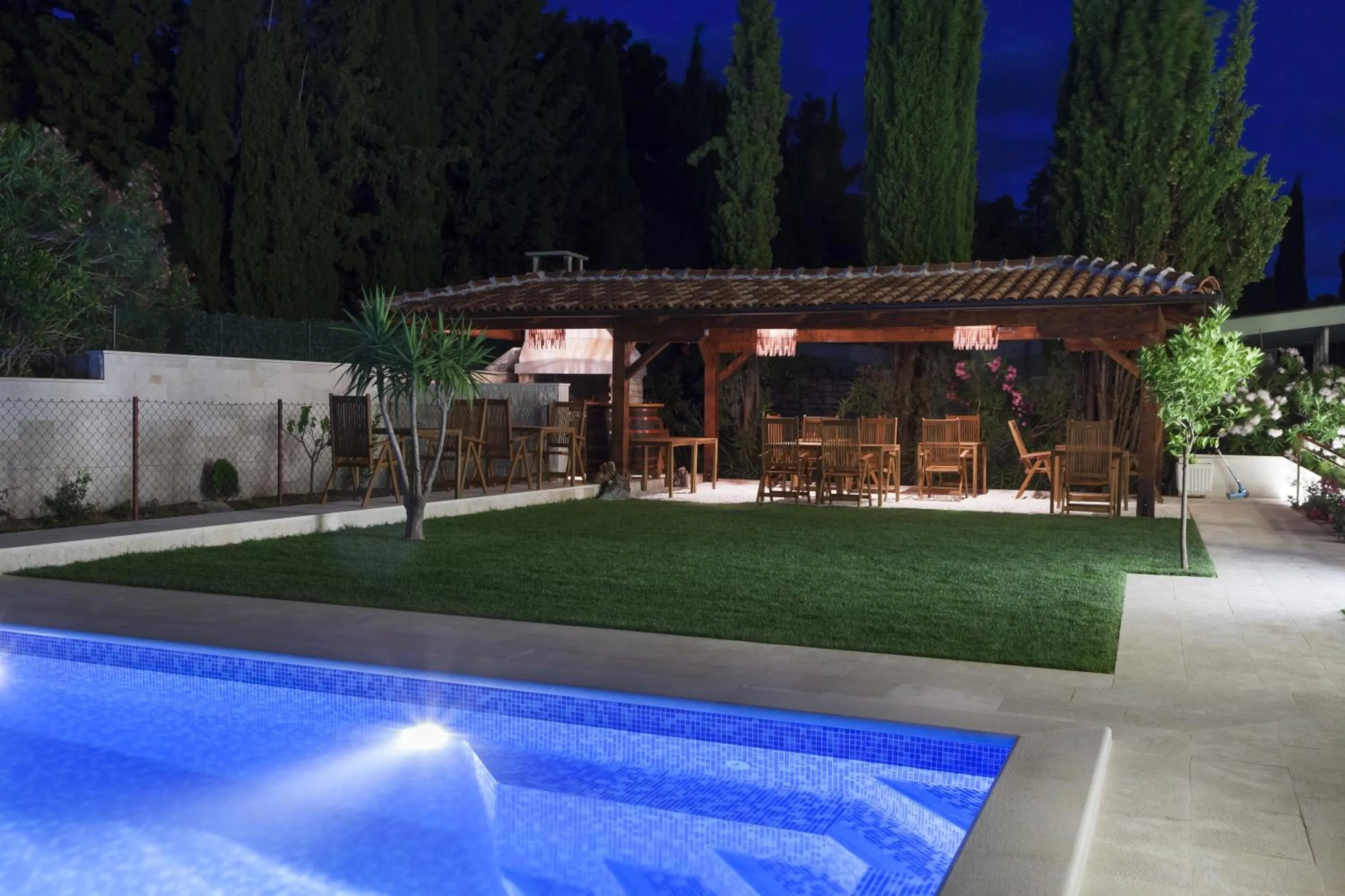 Patio in Villa Mediterranea