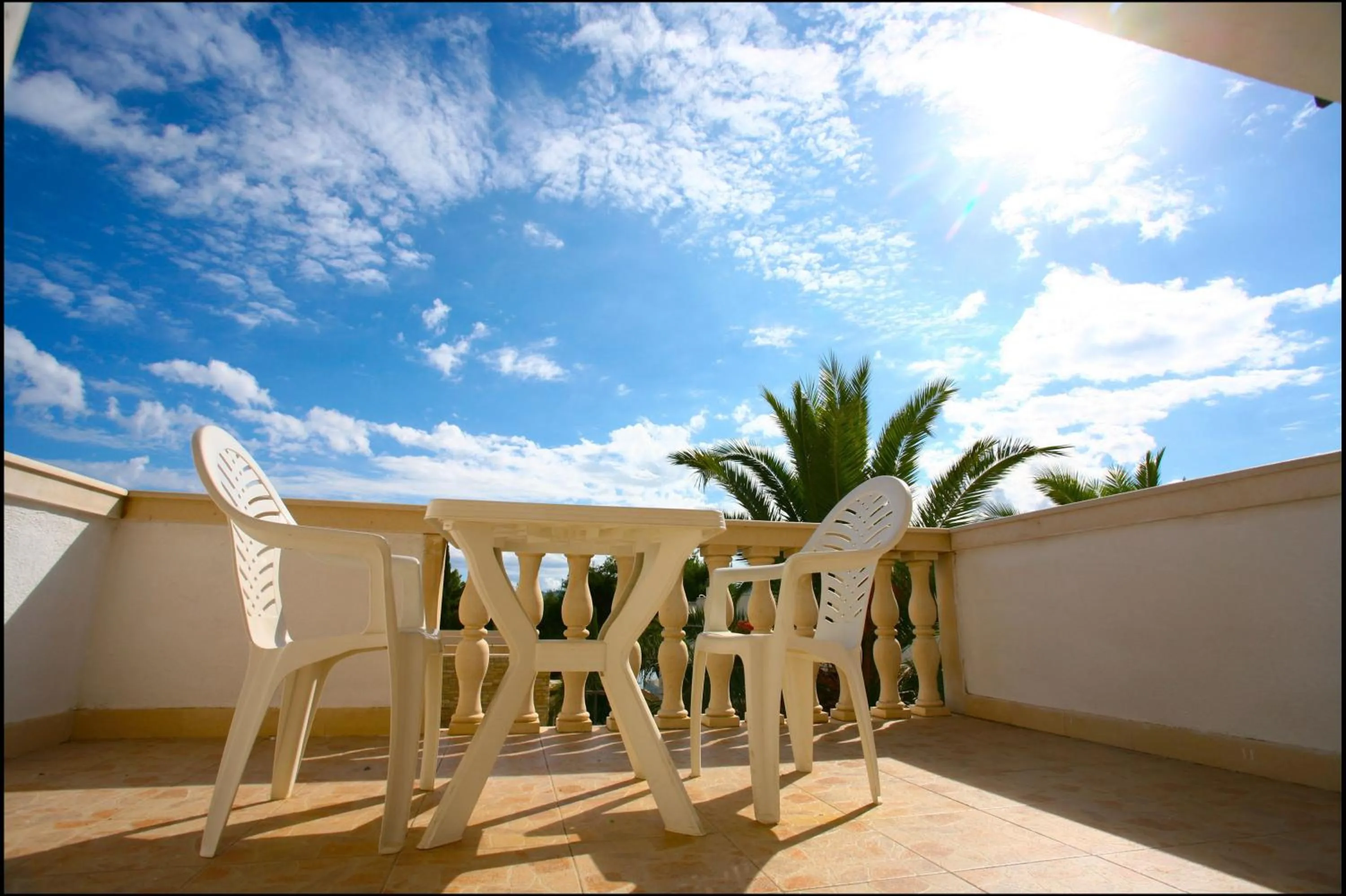 Balcony/Terrace in Villa Mediterranea