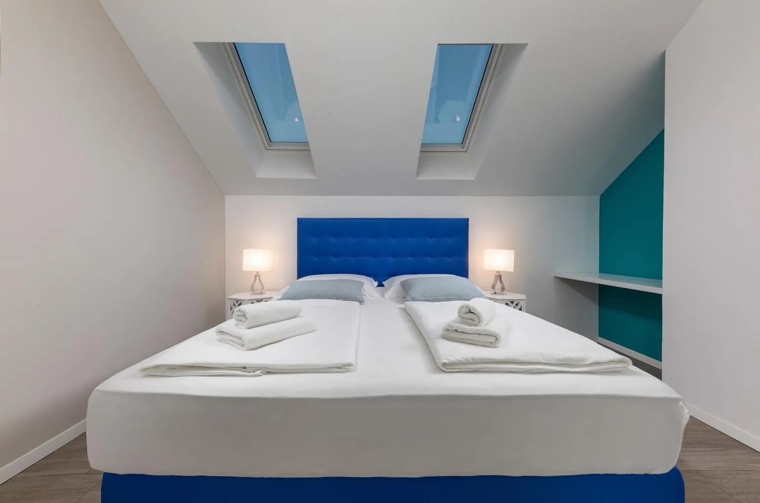 Bed in Villa Mediterranea