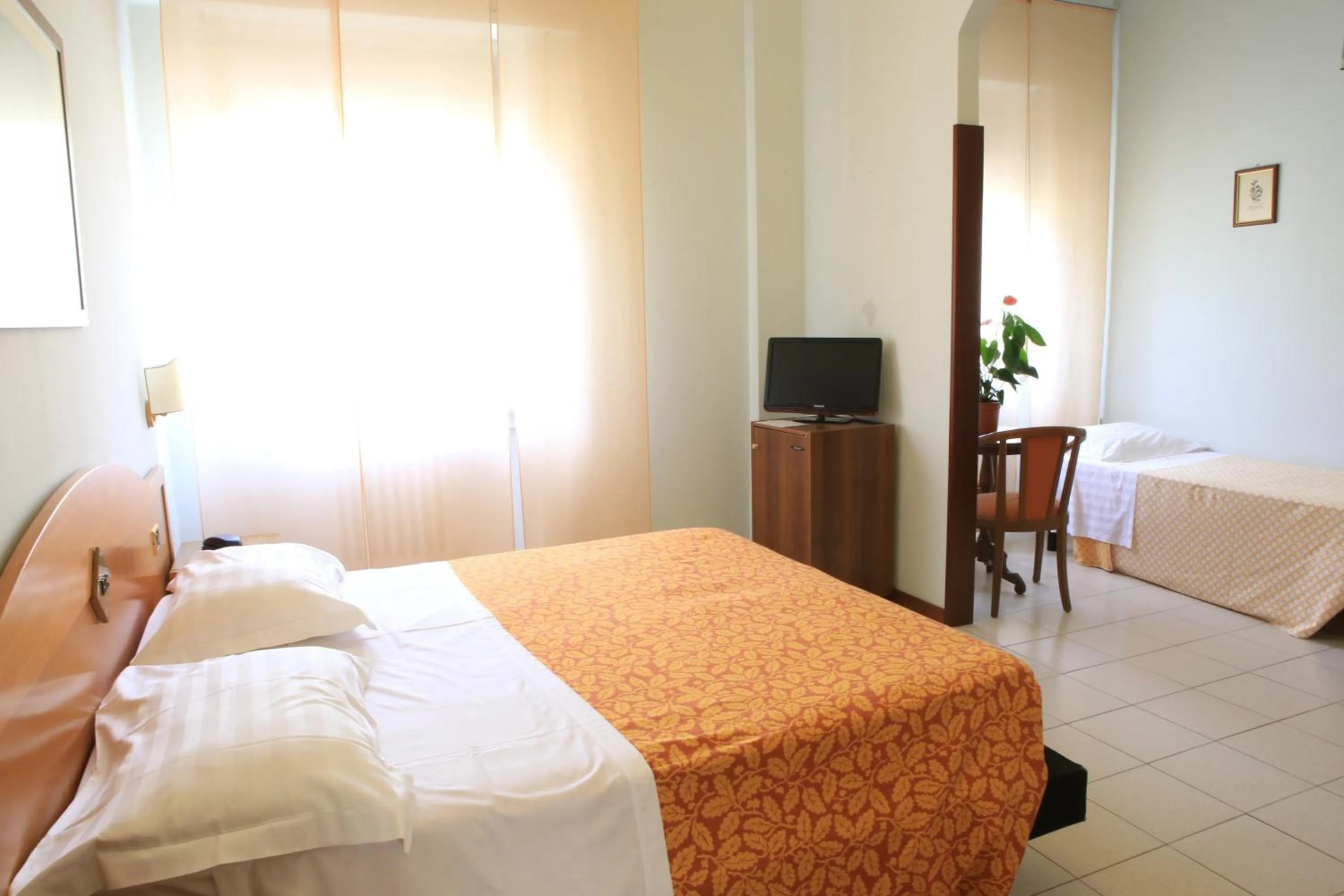 Bed in Hotel Calabresi