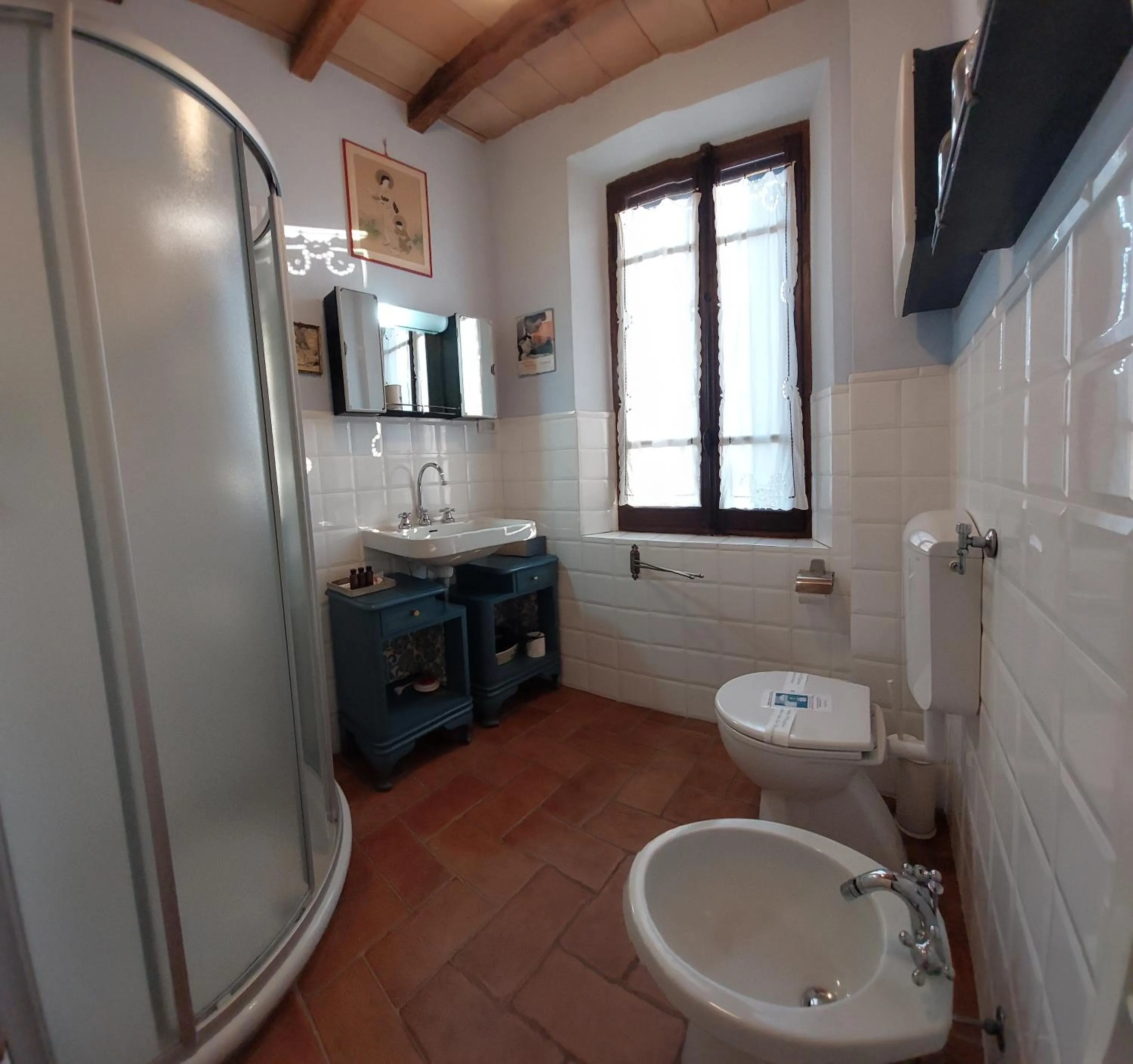Toilet in B&B Podere Merlo