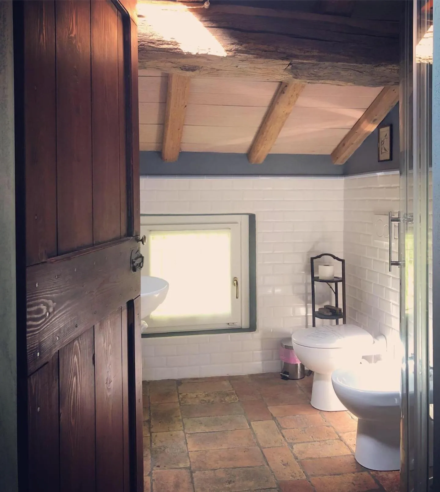 Bathroom in B&B Podere Merlo