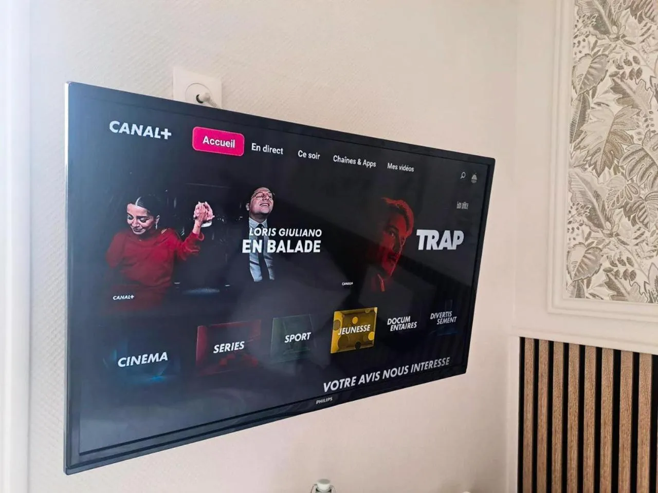 TV and multimedia in Hôtel Le Lion D'or