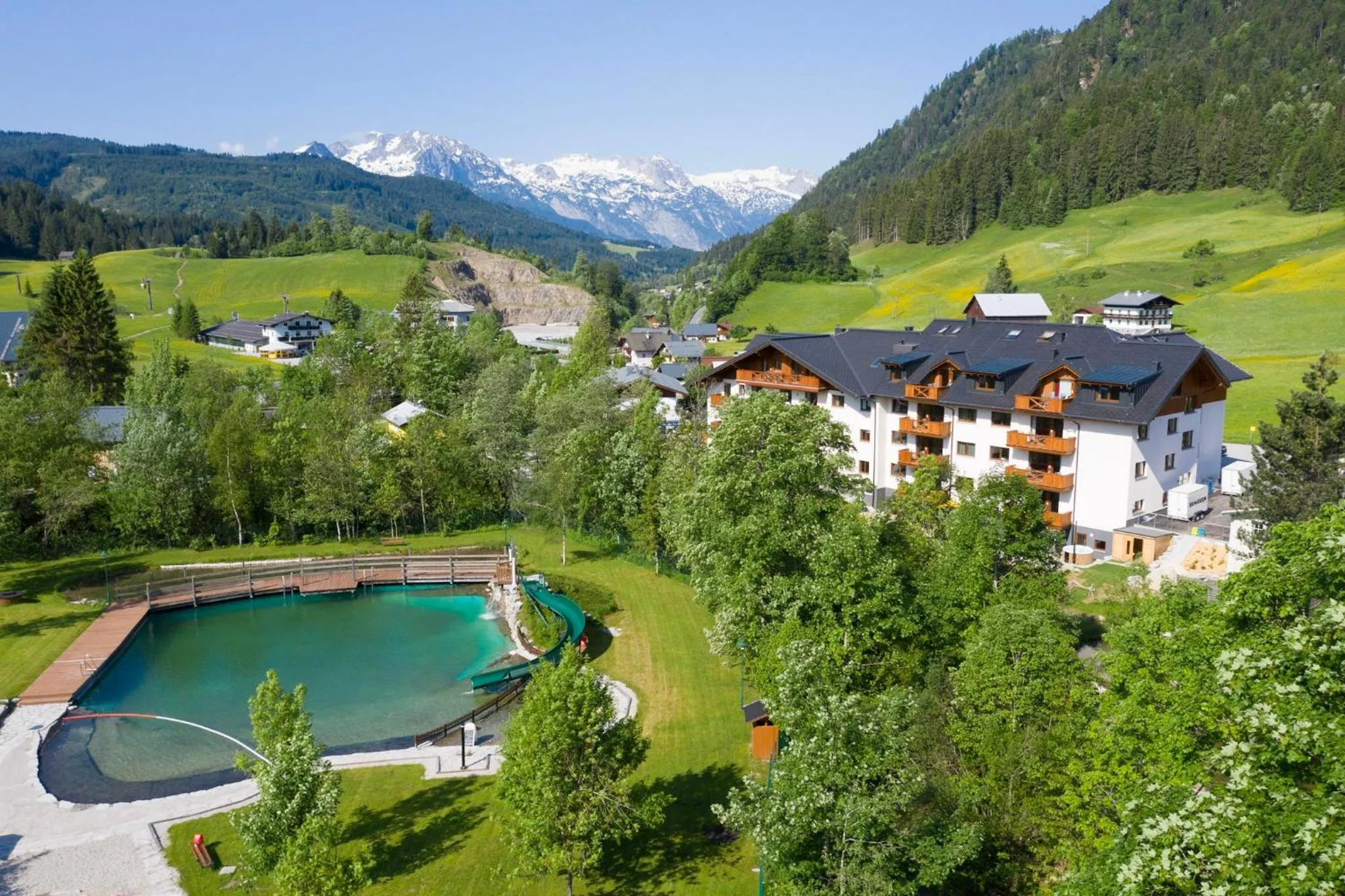 Bird's eye view in Wellness- und Familienoase Dachsteinresort