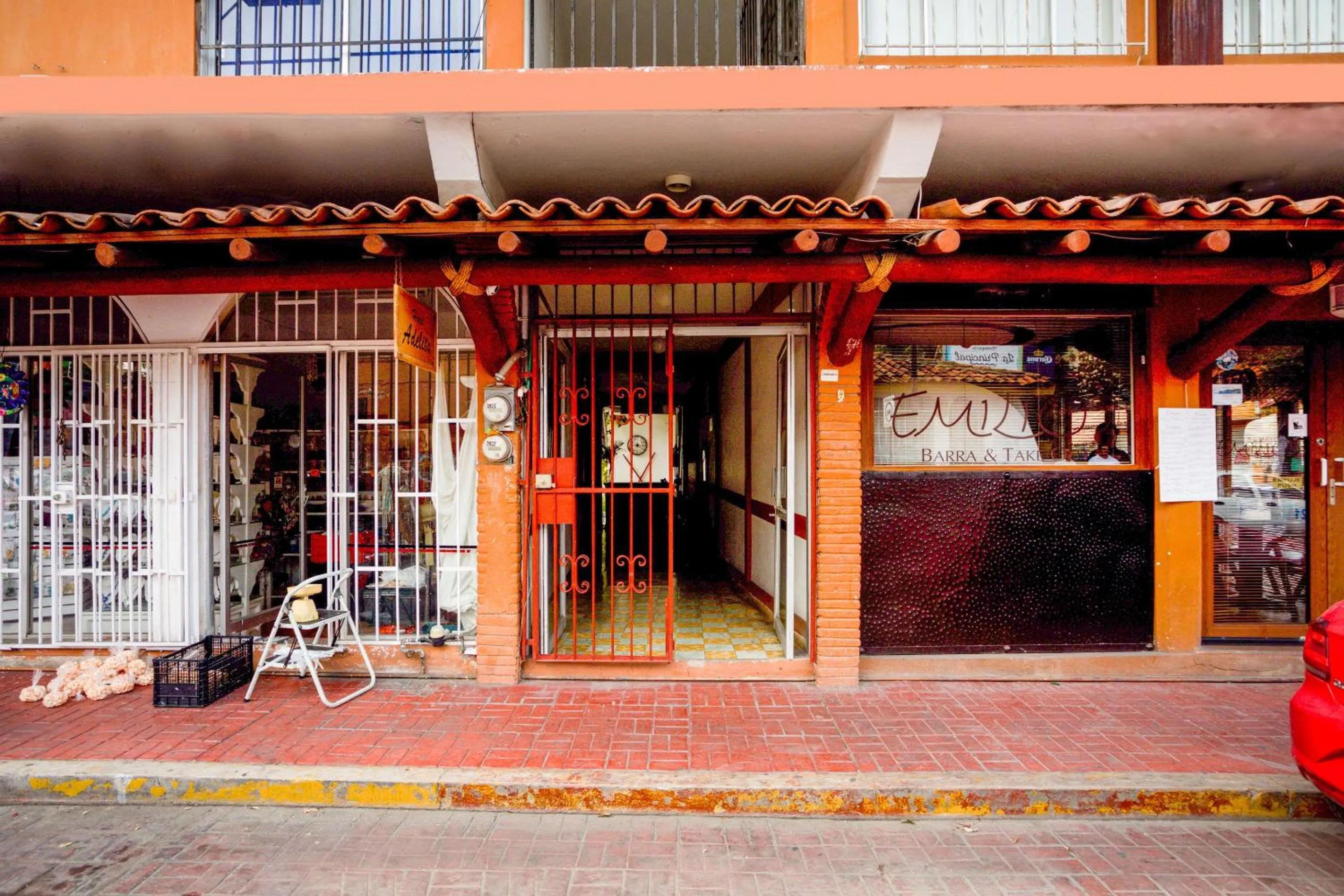 Facade/entrance in Hotel Adelita