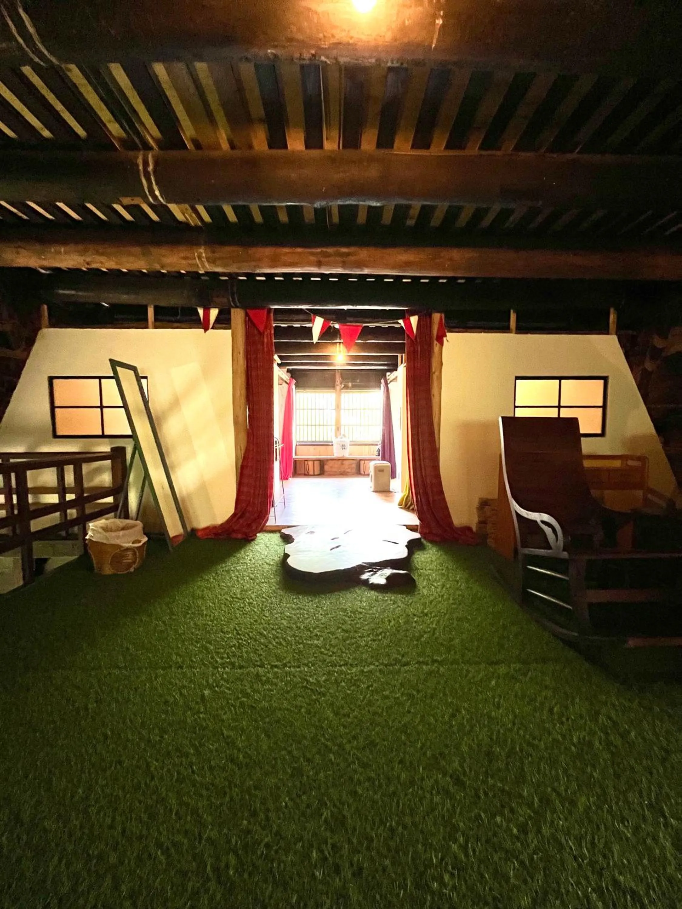 Seating area in Guesthouse Kazura