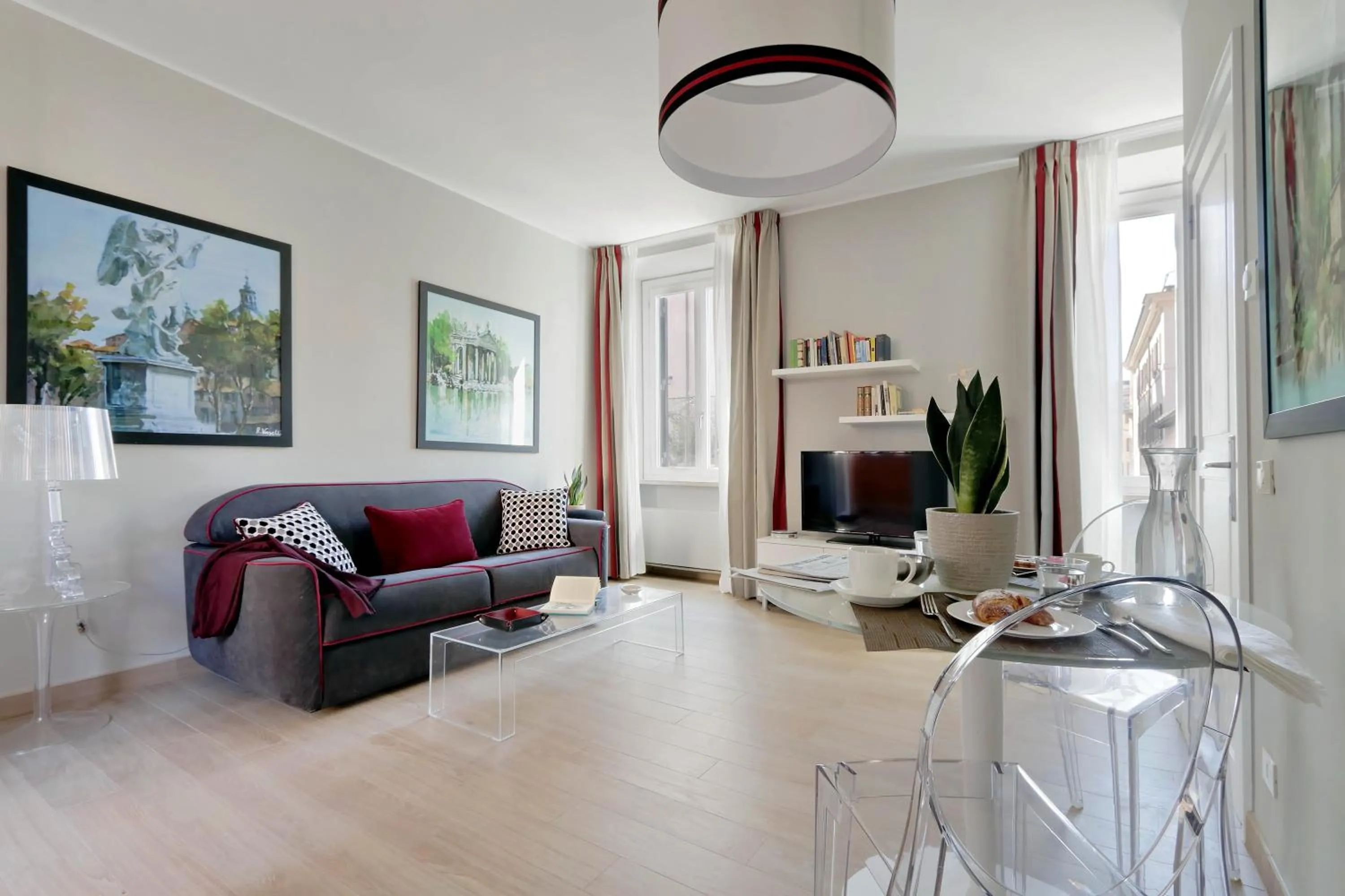 Living room in Piazzetta Margutta - My Extra Home