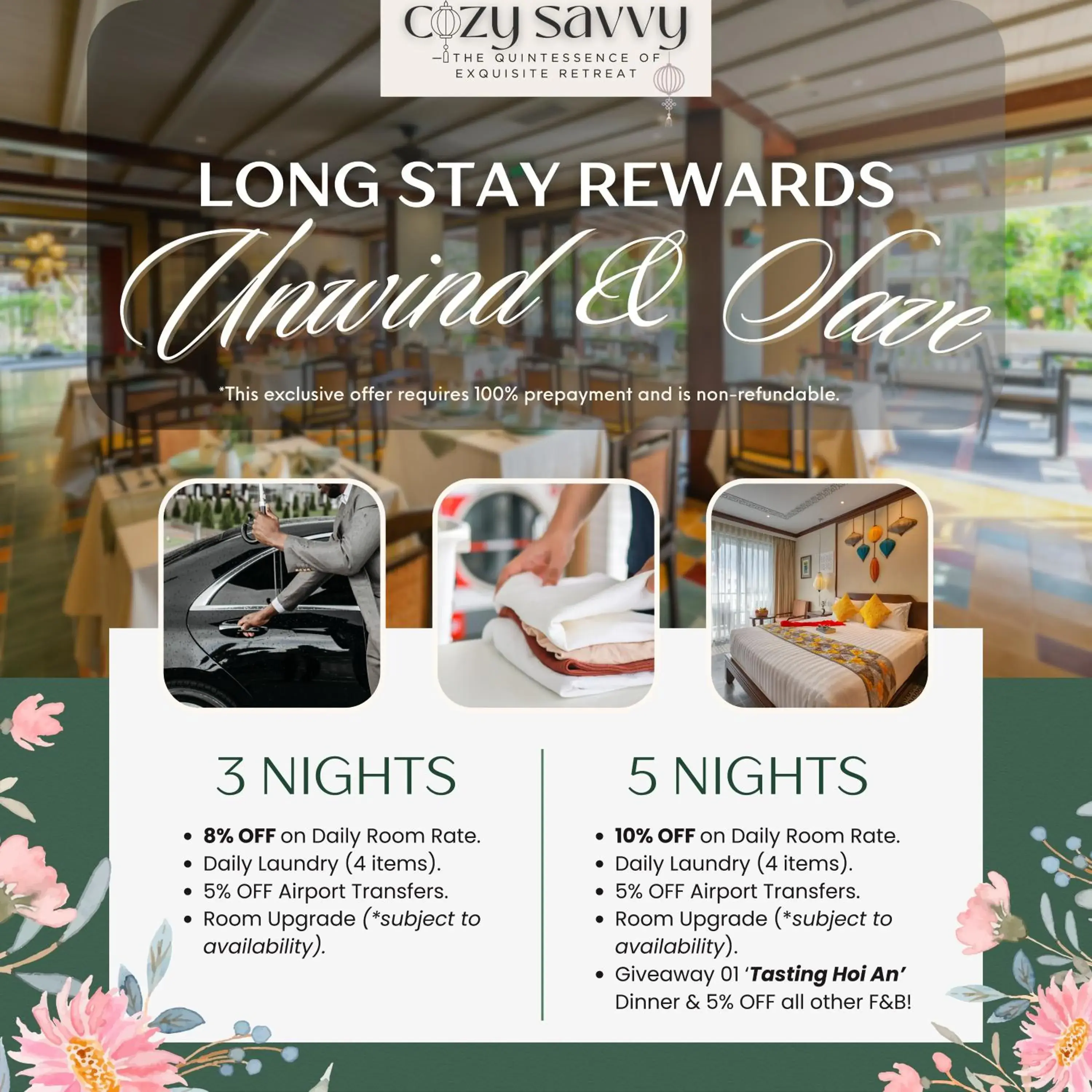 Deluxe Double/Twin Room, Bathtub, Balcony with Courtyard View in Cozy Savvy Hoi An - The Quintessence of Exquisite Retreat Deluxe Double/Twin Room, Bathtub, Balcony with Courtyard View in Cozy Savvy Hoi An - The Quintessence of Exquisite Retreat