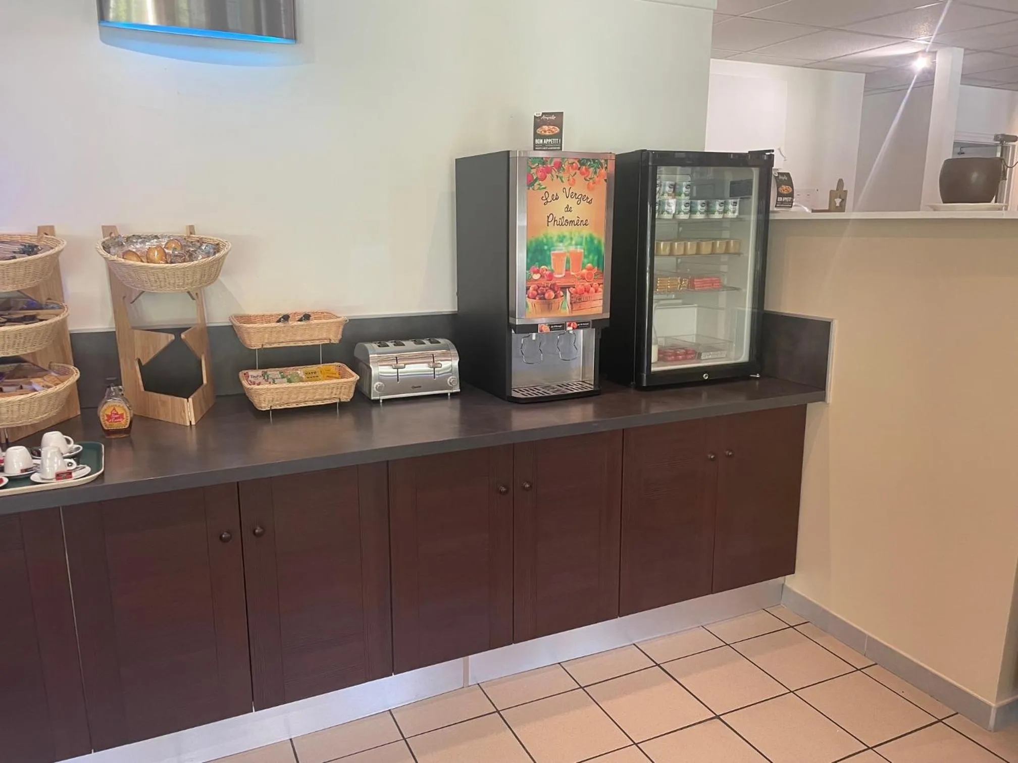 Buffet breakfast in FH Confort Annecy