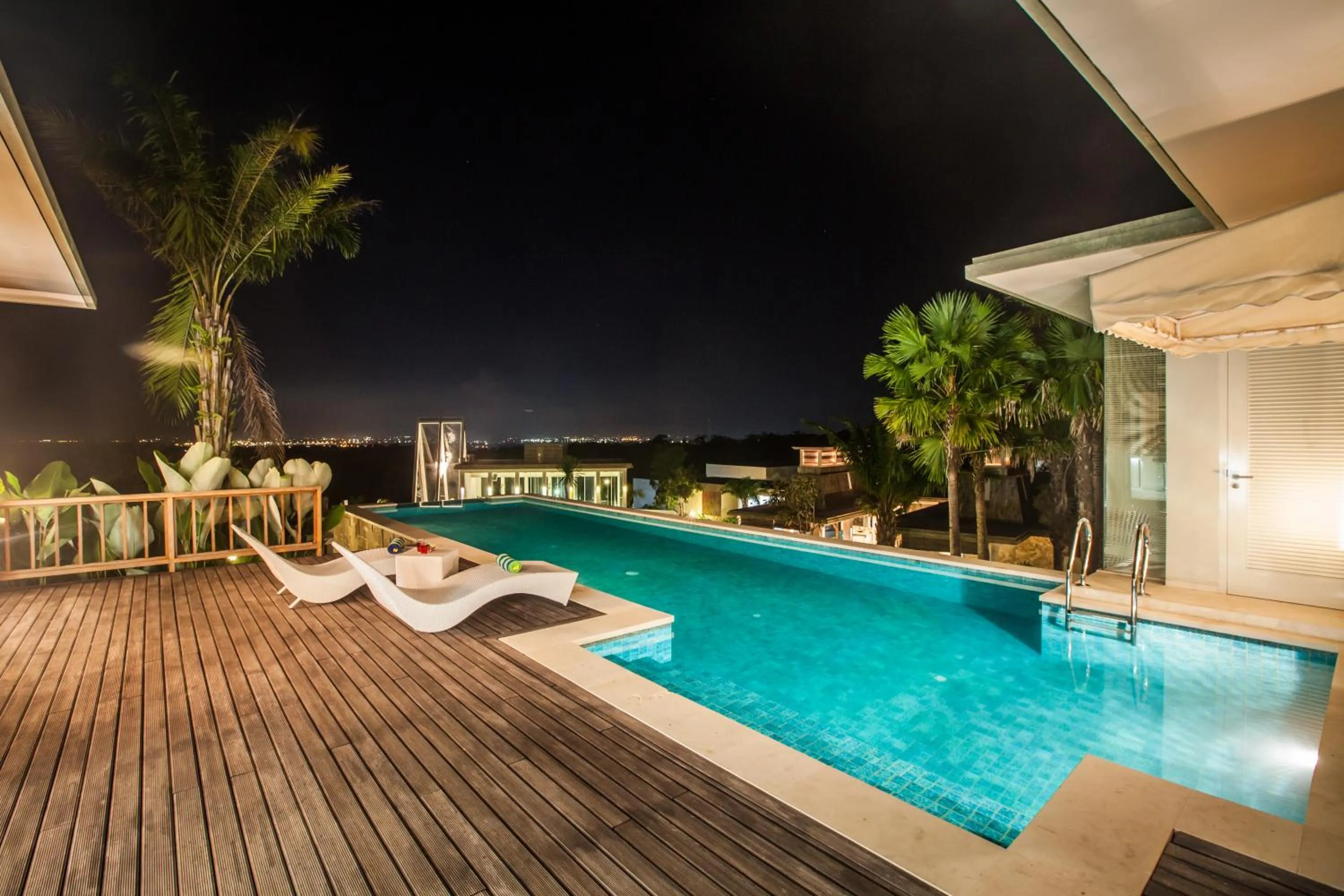 Swimming pool in Noah Villa and Chapel