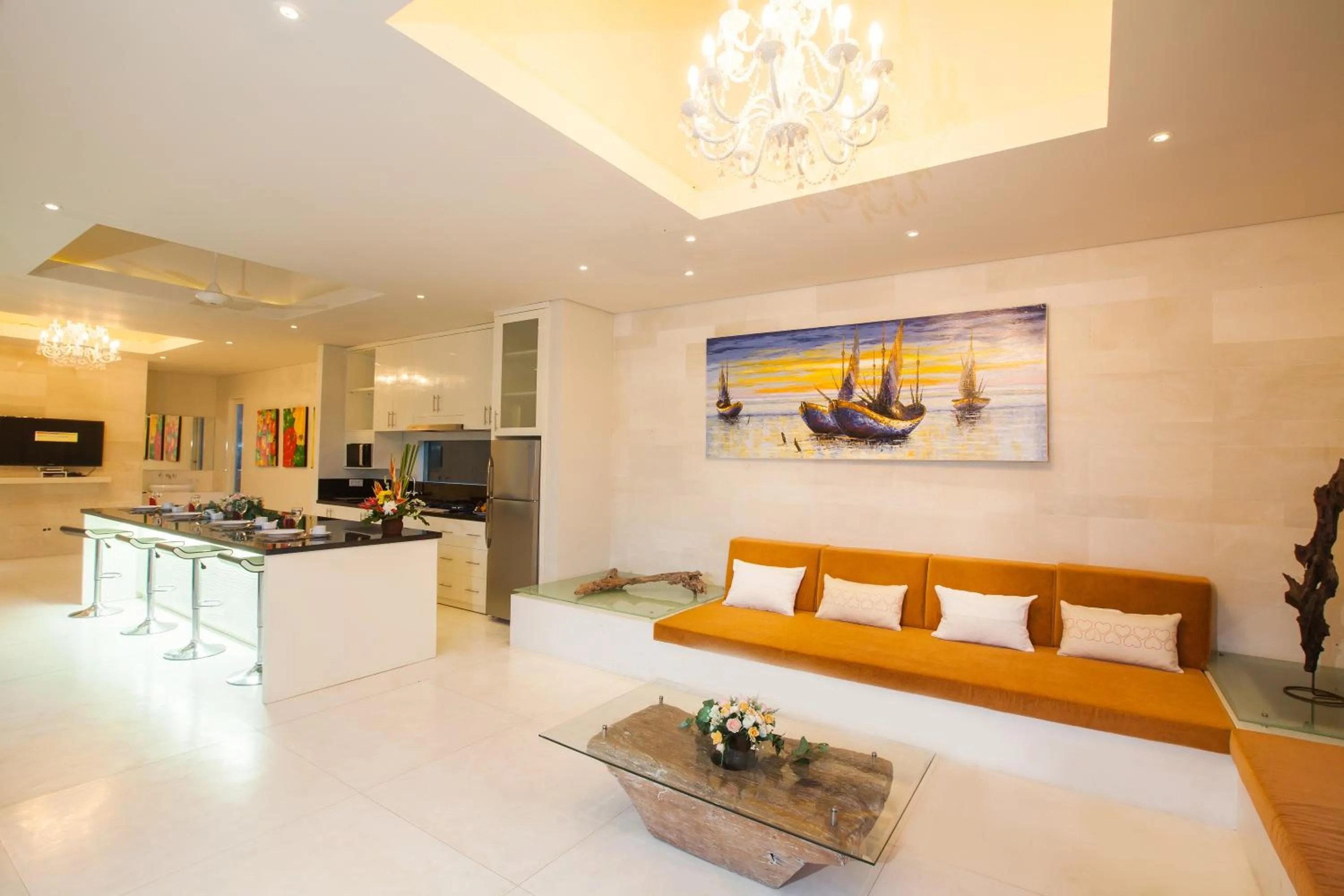 Living room in Noah Villa and Chapel