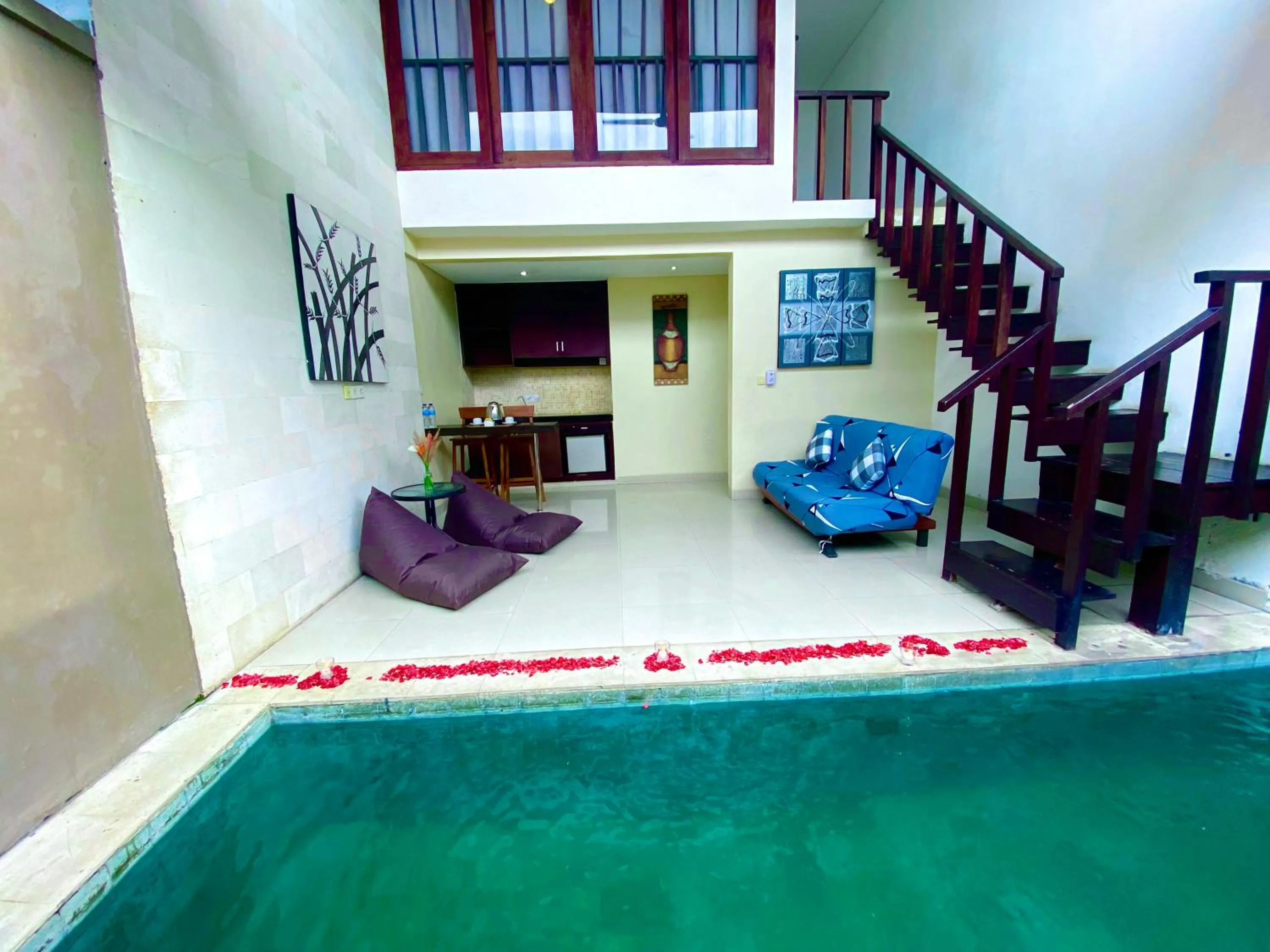 Swimming pool in Noah Villa and Chapel