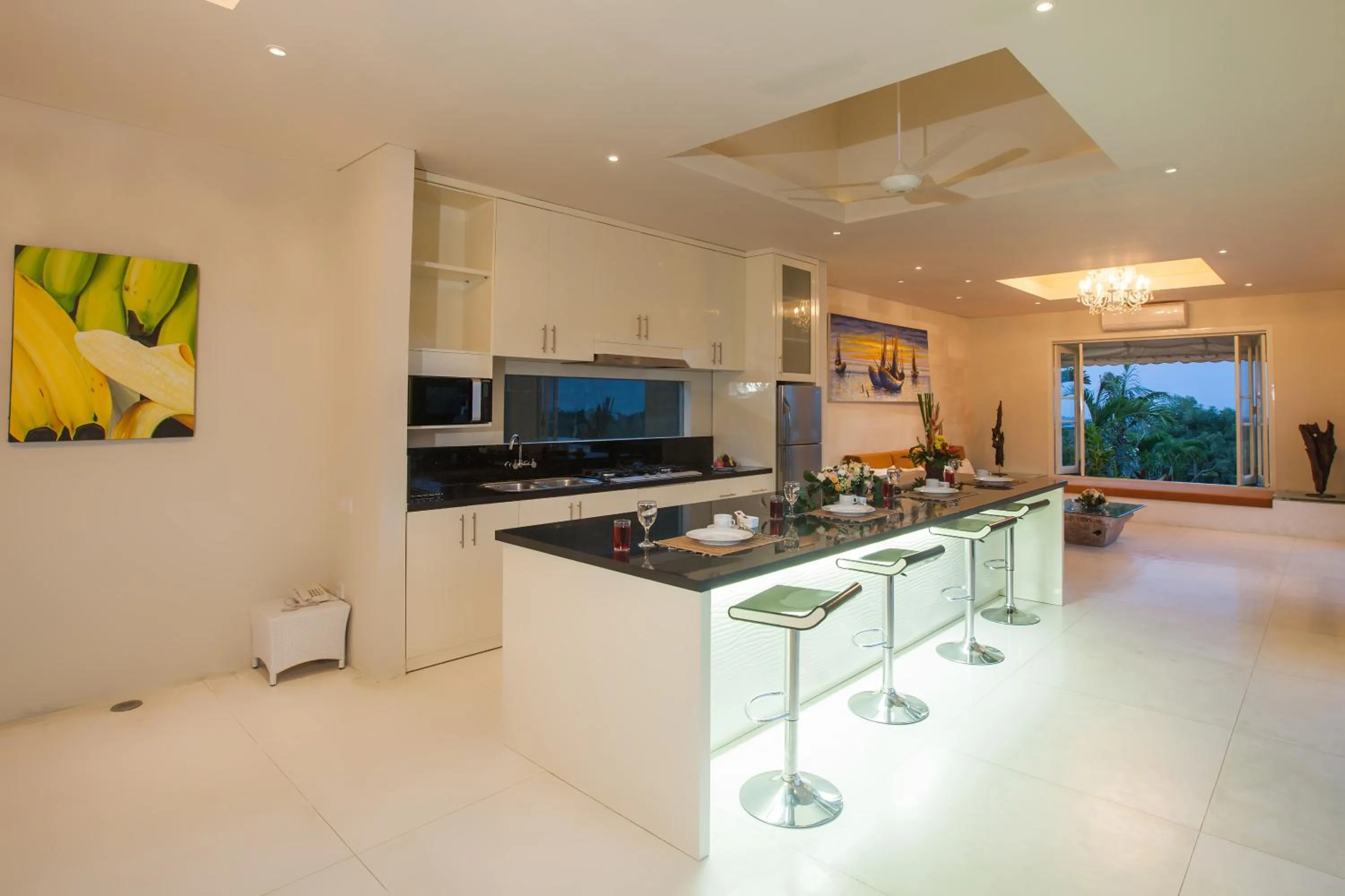 Kitchen or kitchenette in Noah Villa and Chapel