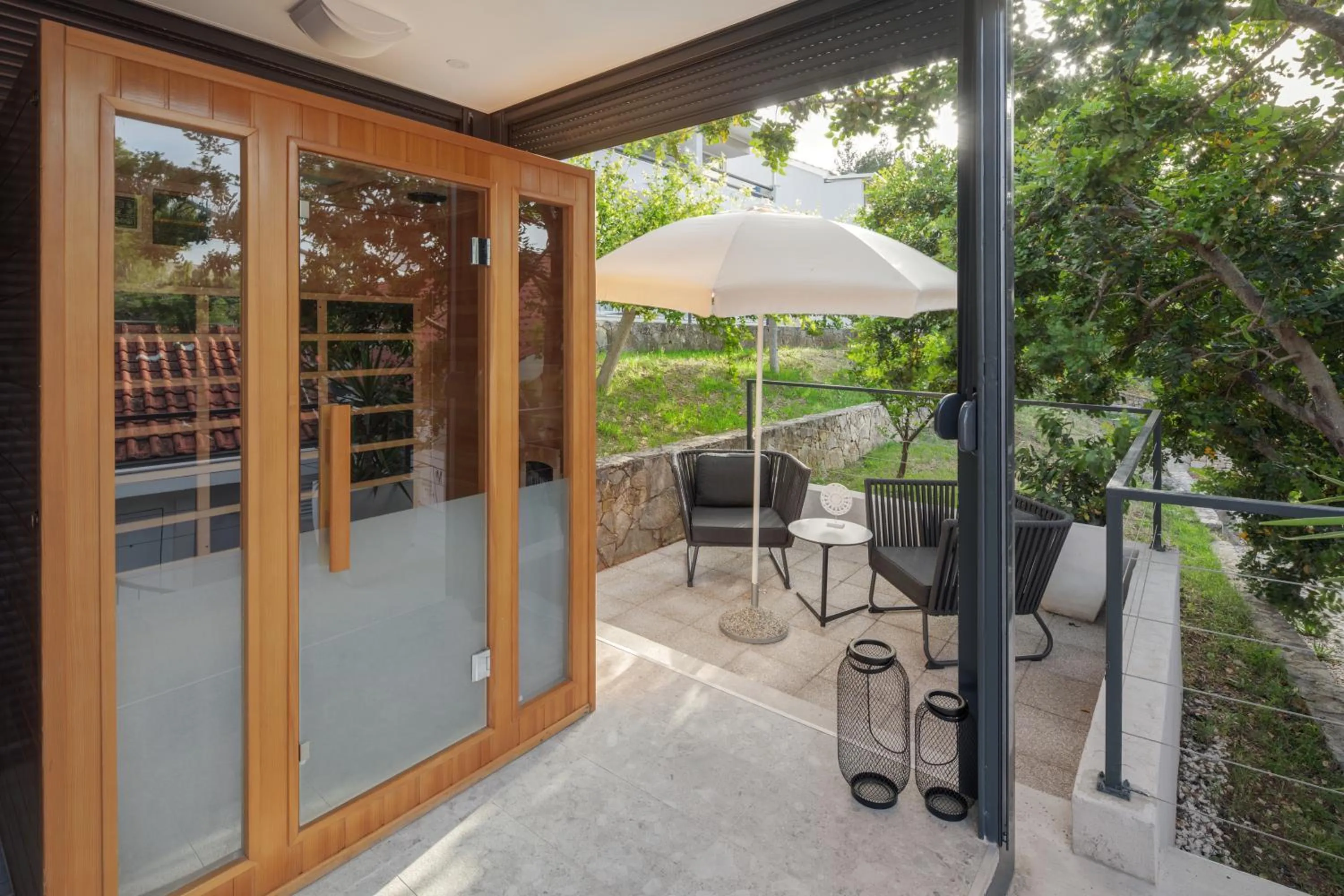 Sauna in Hotel Milna Osam - Adults Only