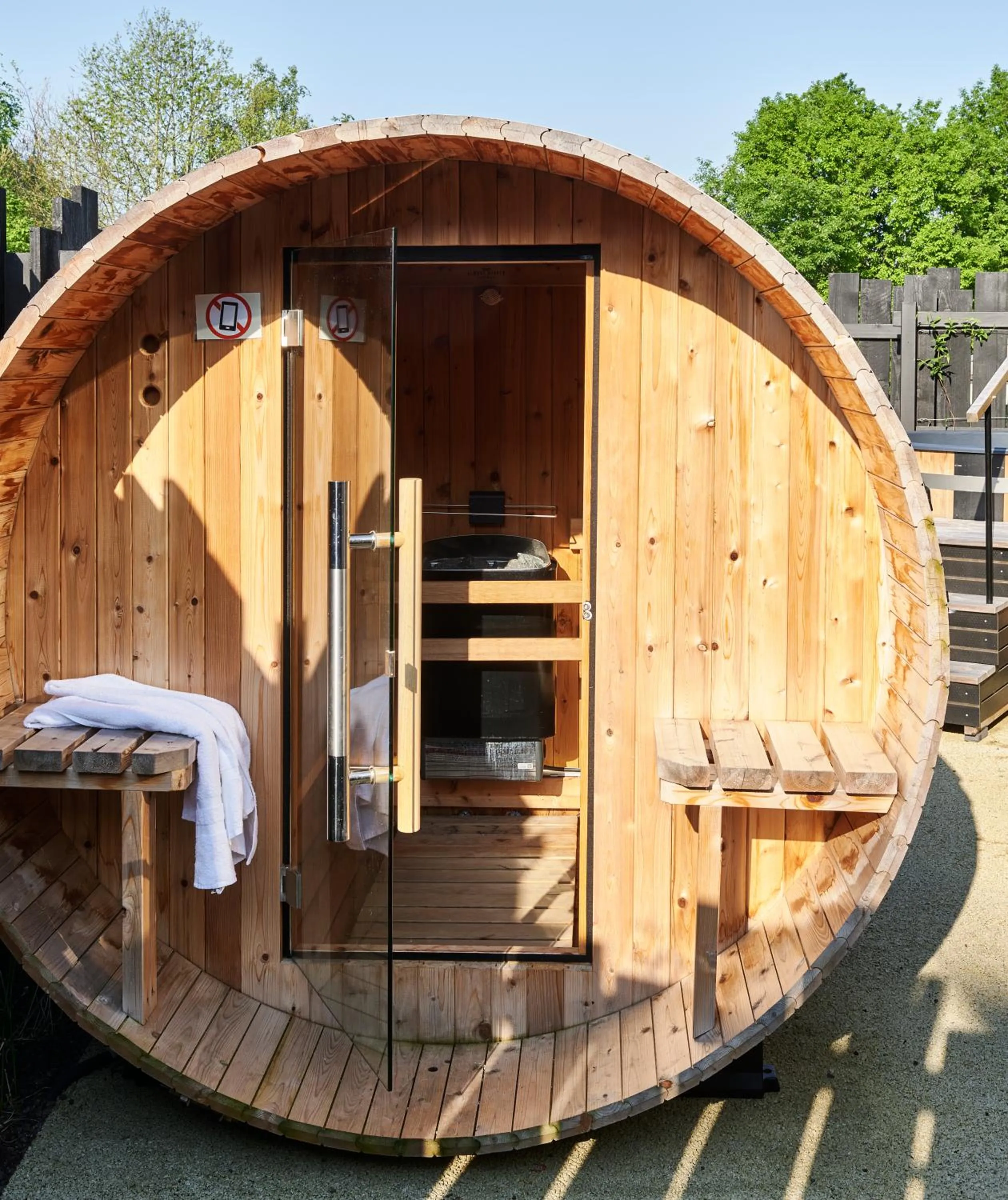 Sauna in Hôtel Oré, Saint-Malo