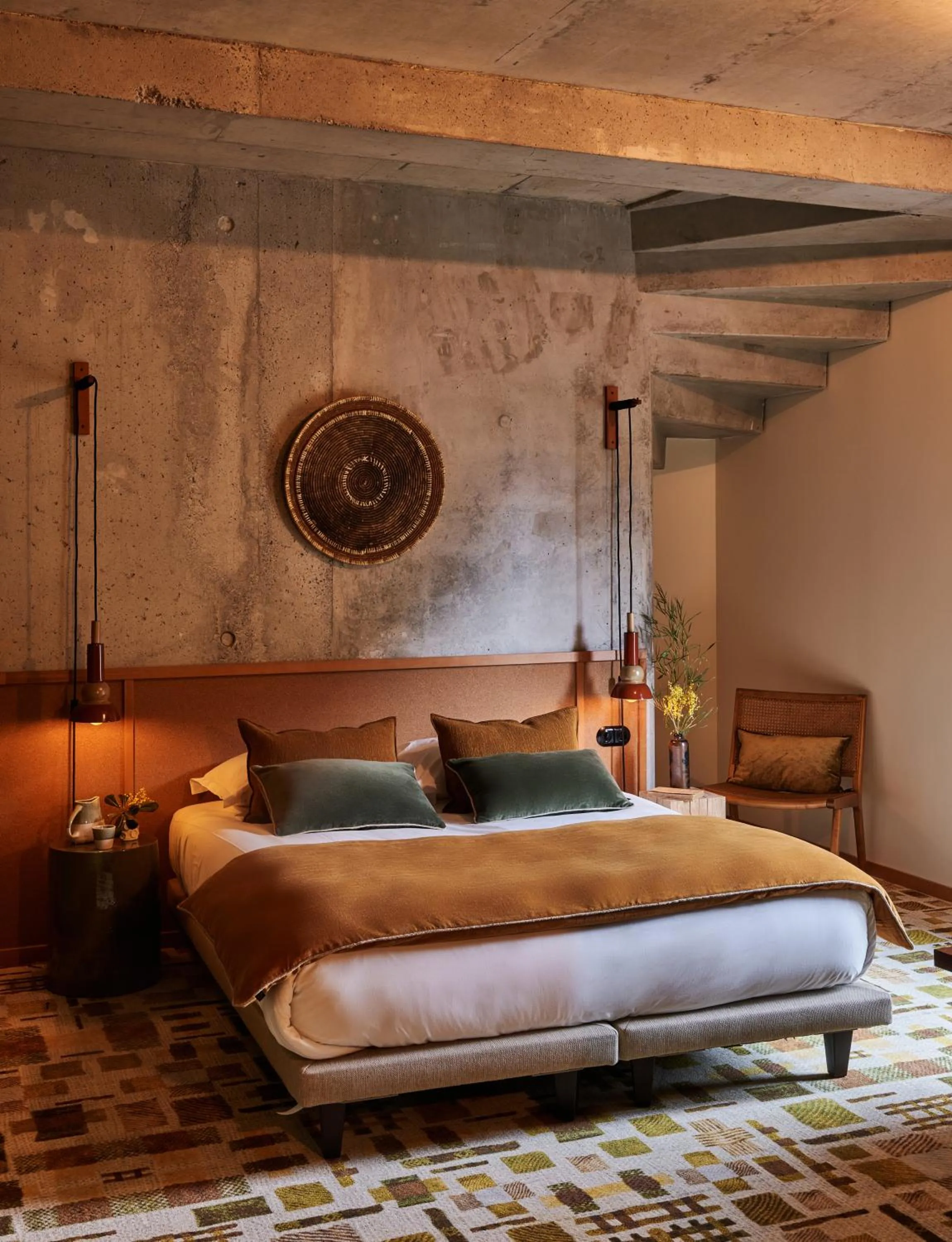 Photo of the whole room, Bed in Hôtel Oré, Saint-Malo