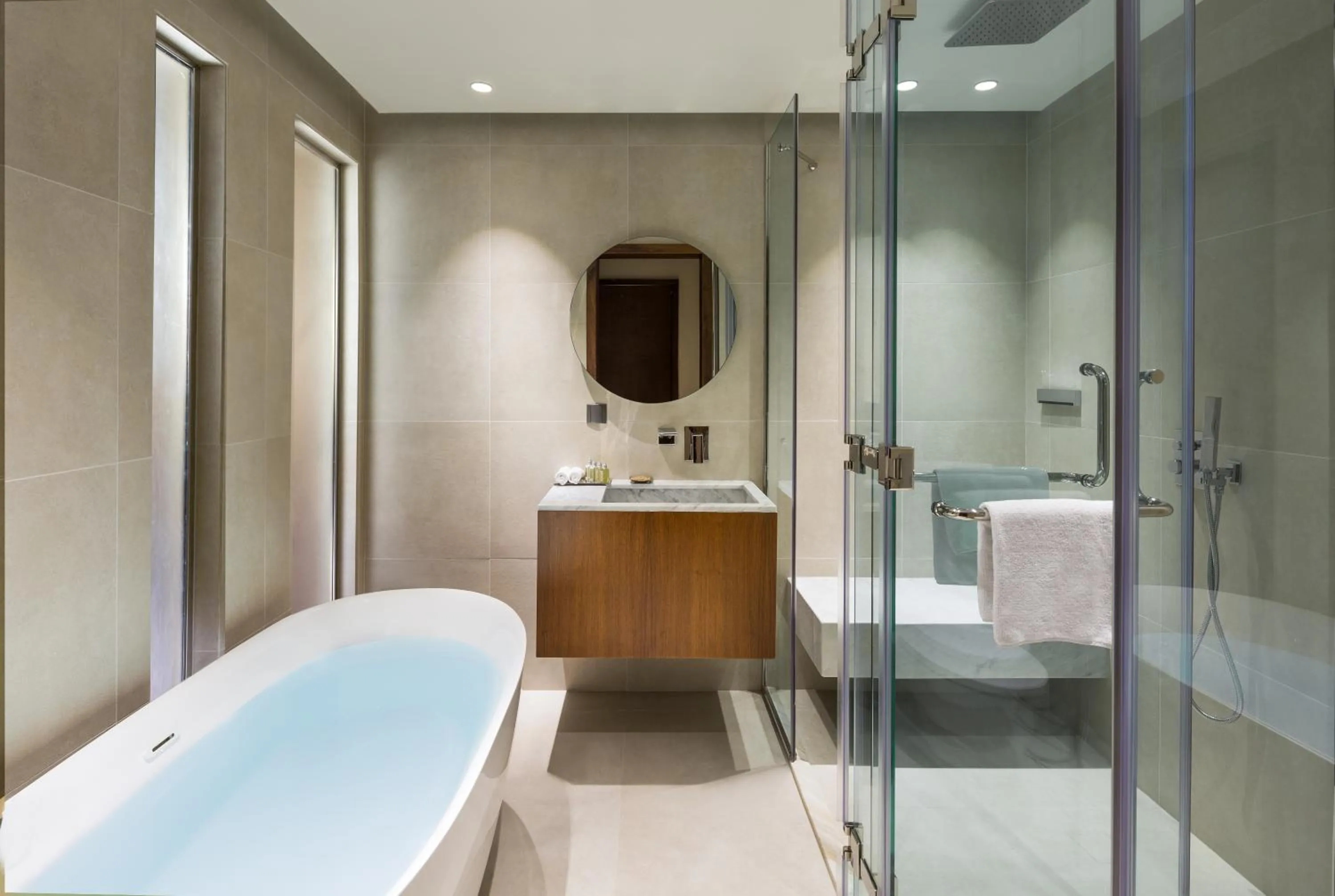Bath in Millennium Place Barsha Heights Hotel Apartments